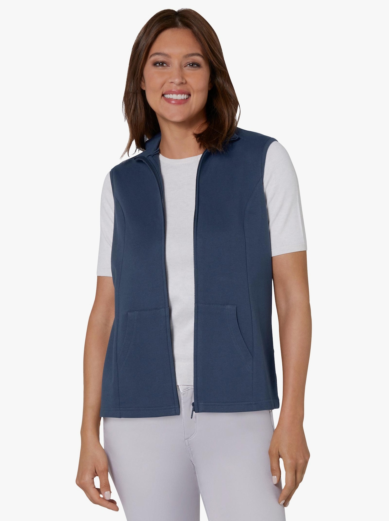 Jerseygilet - donkerblauw