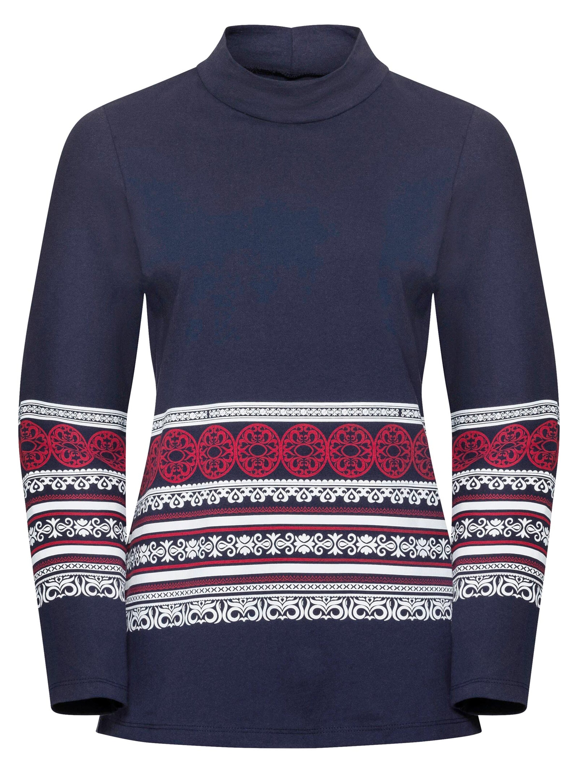 Shirt - marine-gemustert