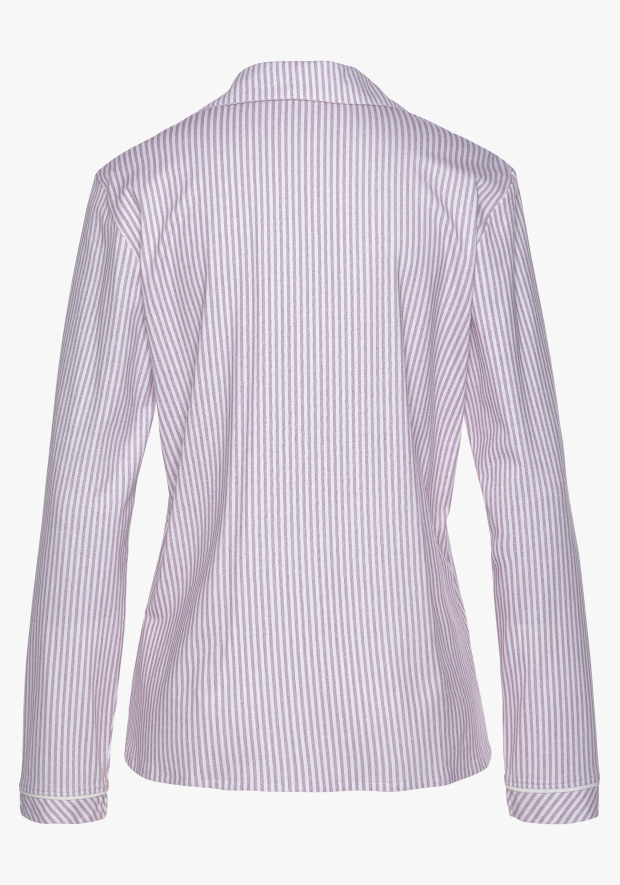s.Oliver Pyjamabovendeel - bordeaux/wit gestreept
