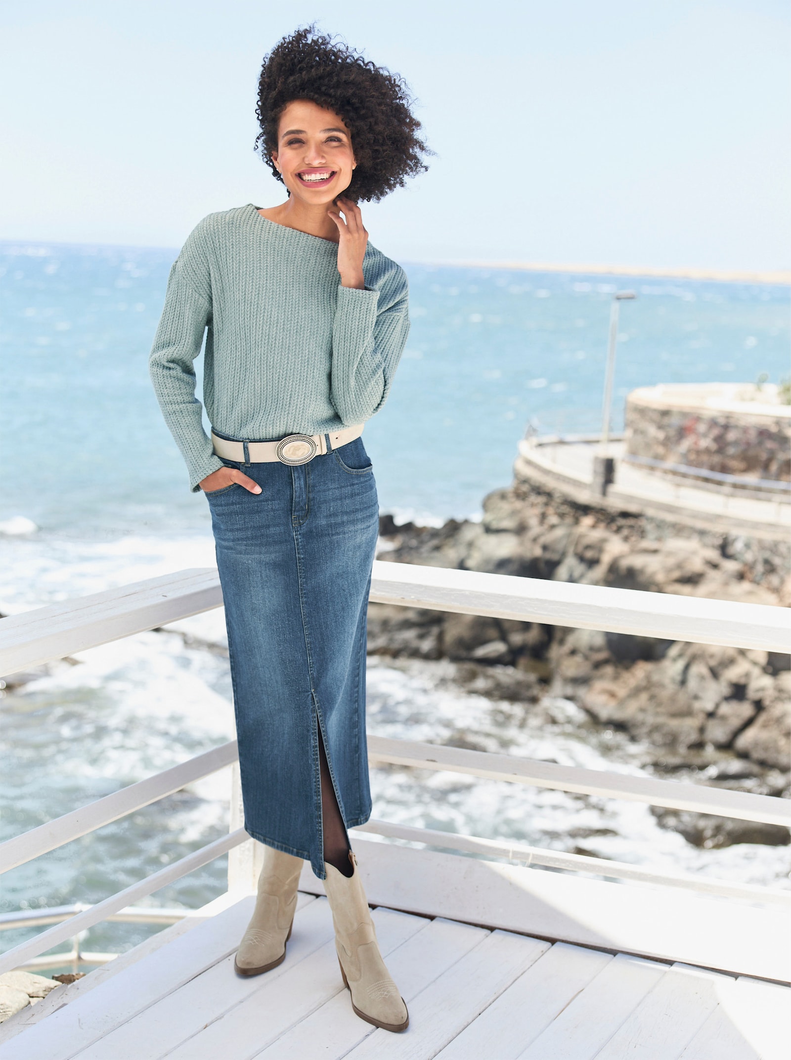 heine Stiefel - beige