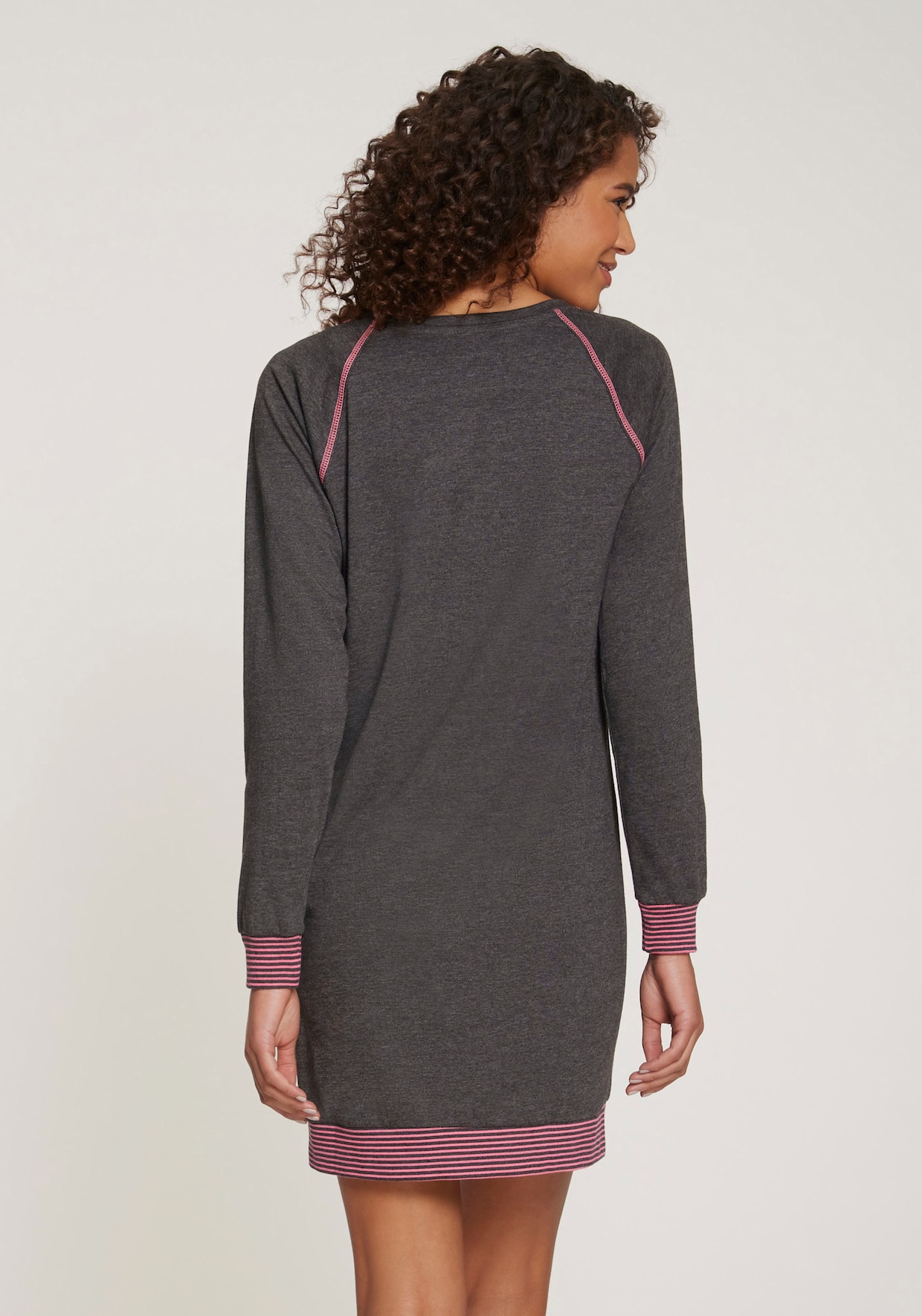 Vivance Dreams Nachthemd - anthrazit-meliert