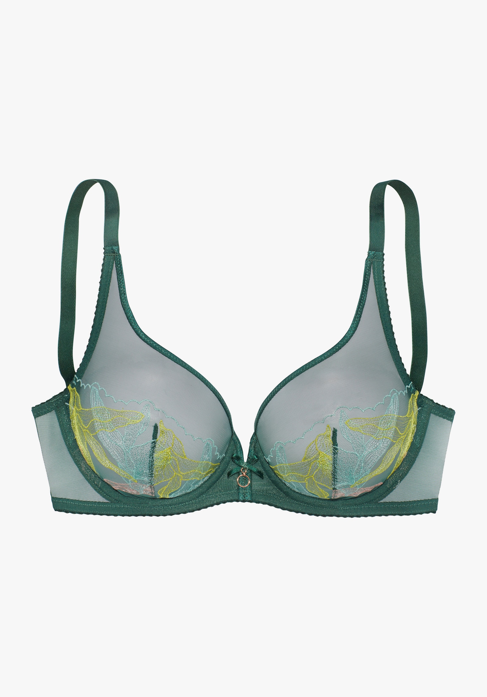 LASCANA Soutien-gorge à armatures - vert-multicolore