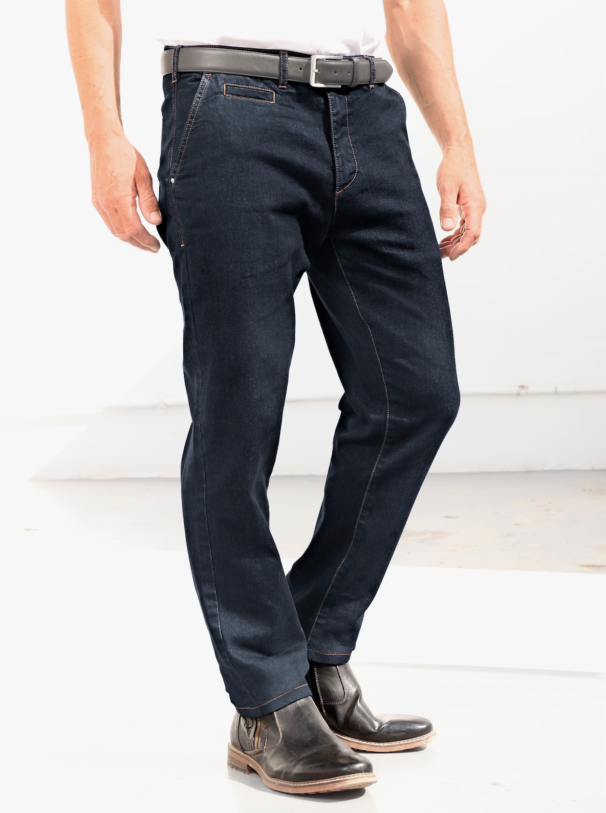 Marco Donati Thermojeans - dark blue denim