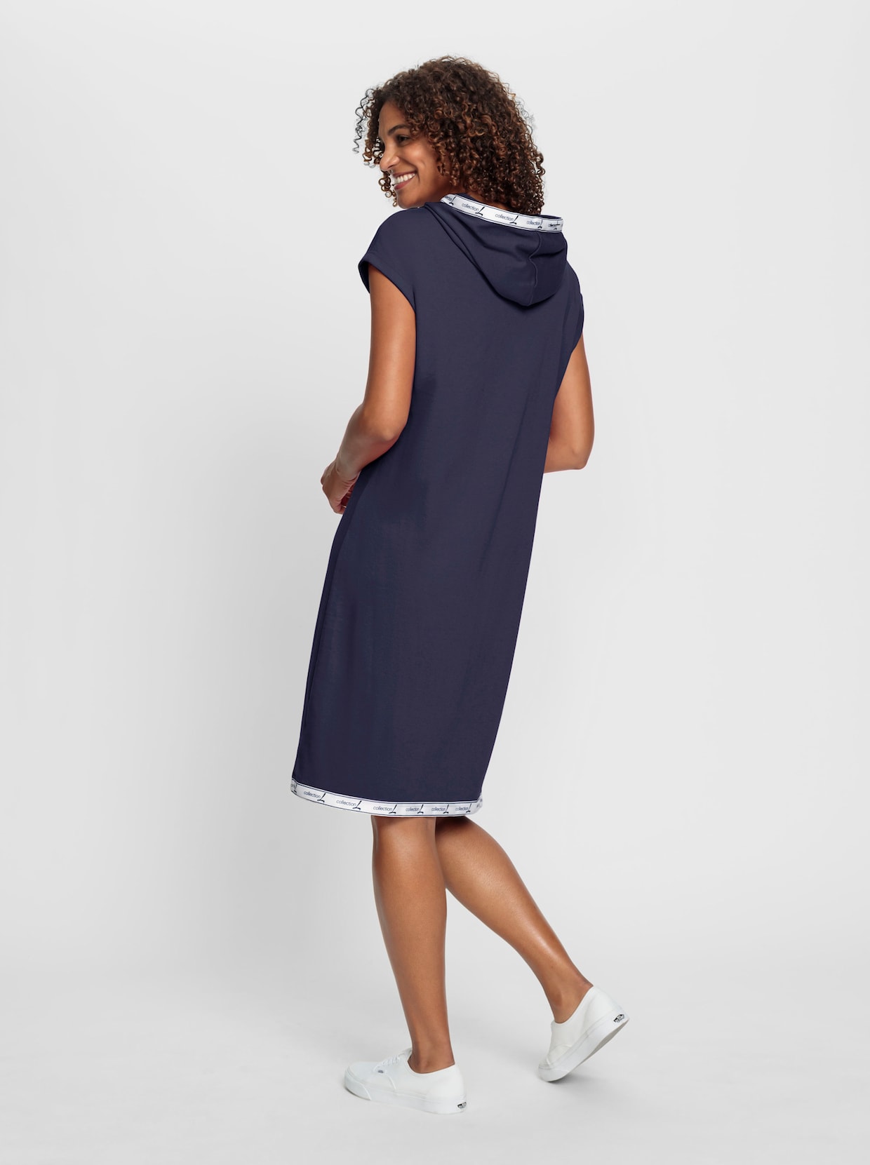 Jersey jurk - marine