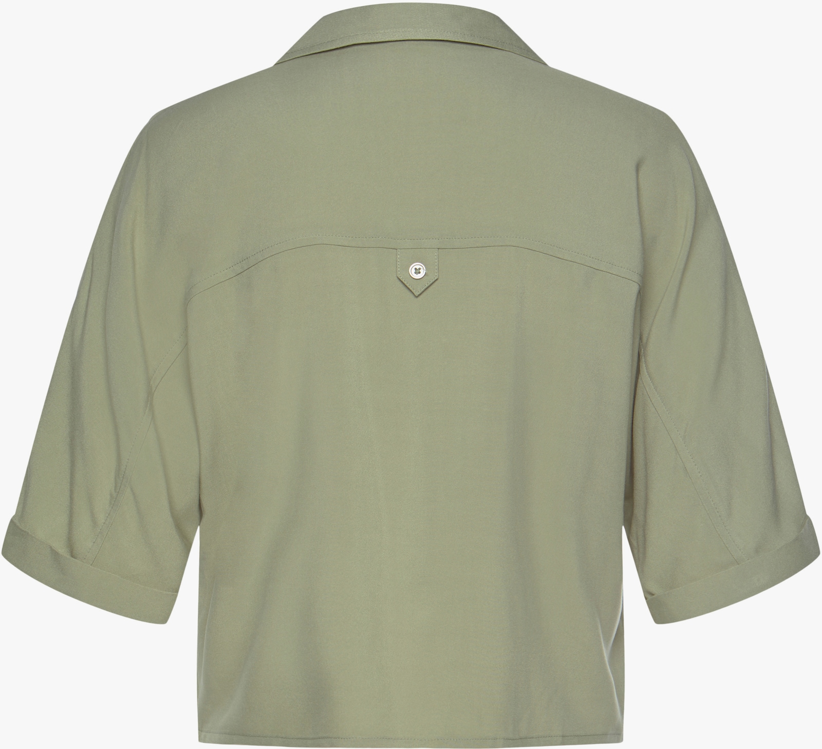 LASCANA Kurzarmbluse - lindgrün