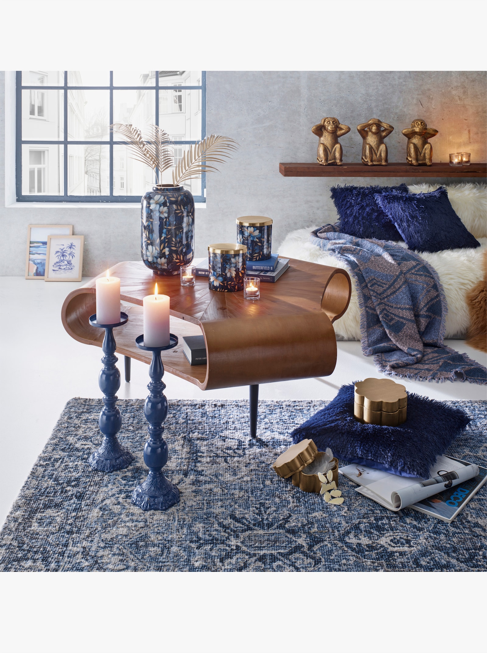 Impressionen Couchtisch - braun