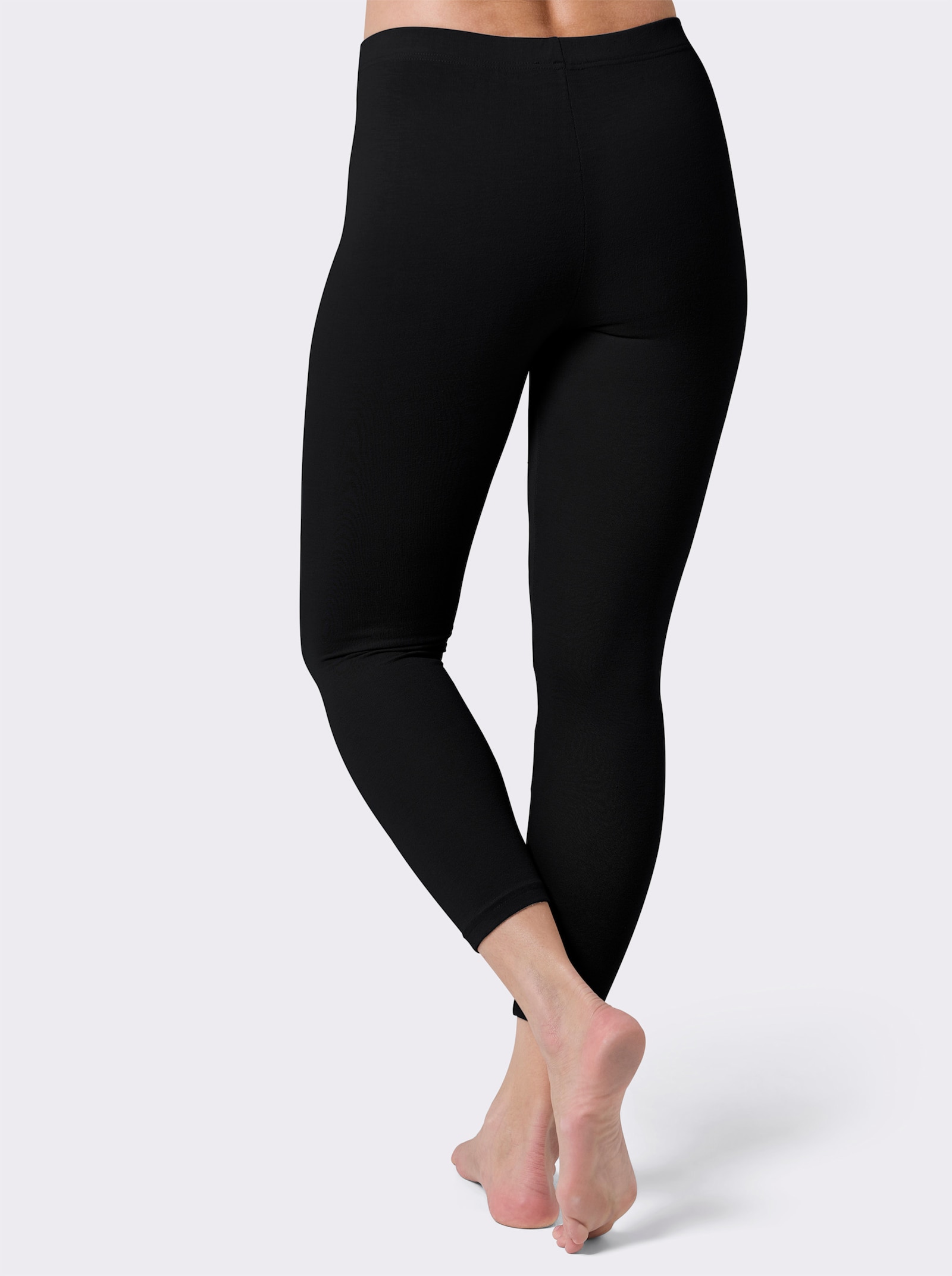 wäschepur Leggings - schwarz