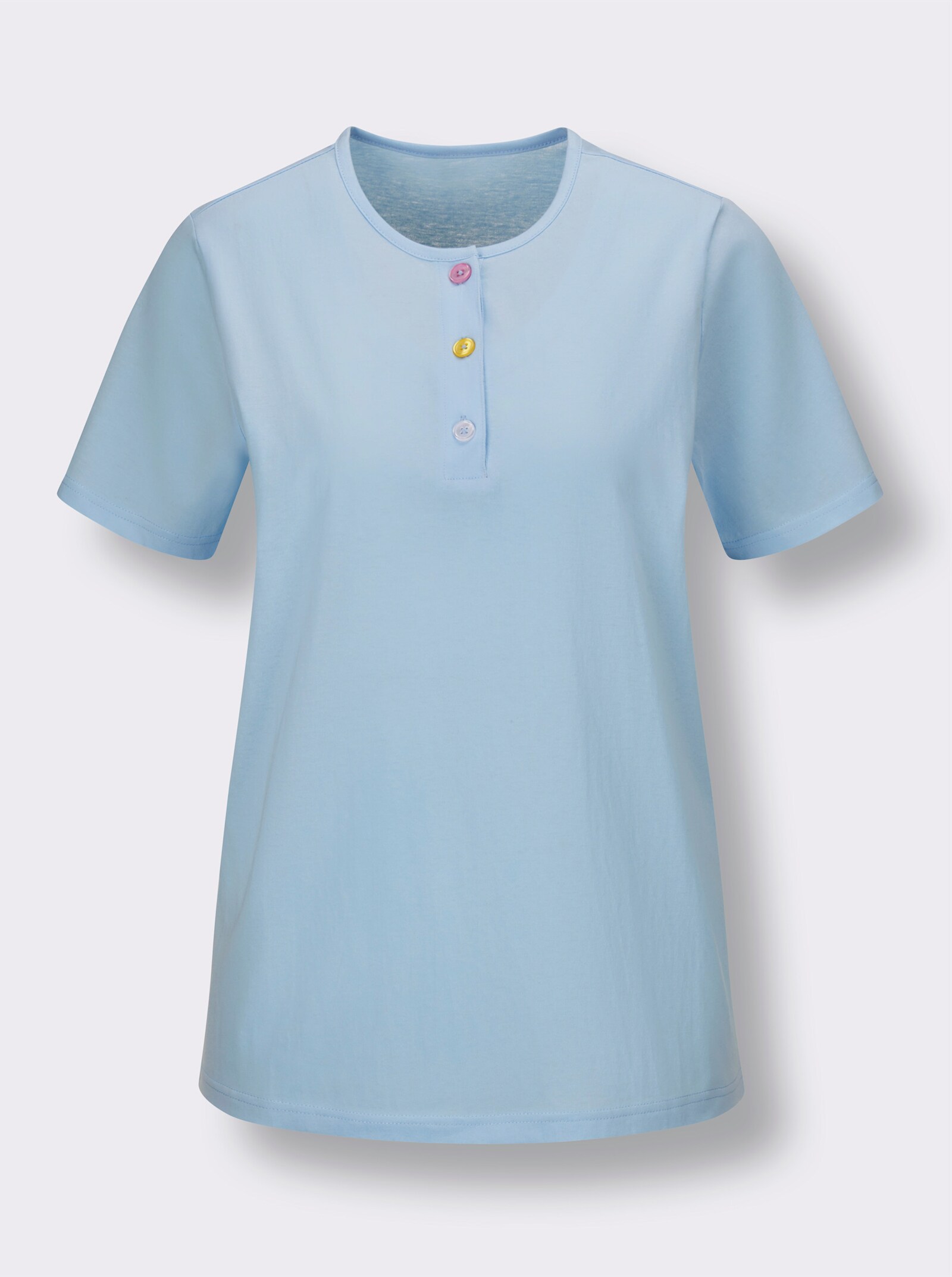 wäschepur Capri-Anzug - eisblau-rosé-kariert