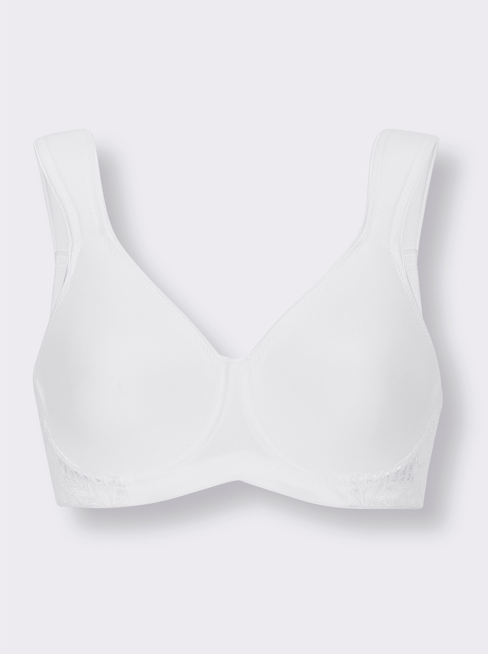 Entlastungs-BH mit Bügel - weiß