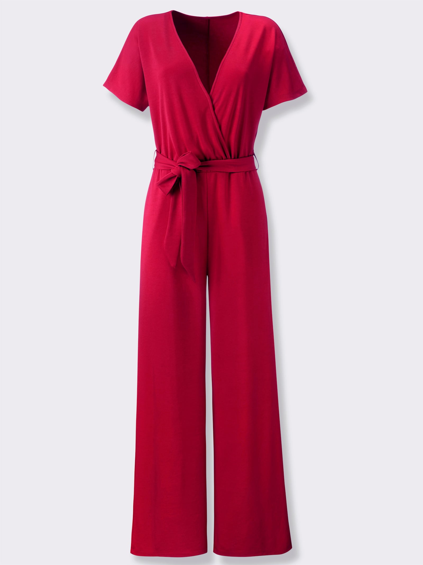 heine Jumpsuit in Wickel-Optik - rot