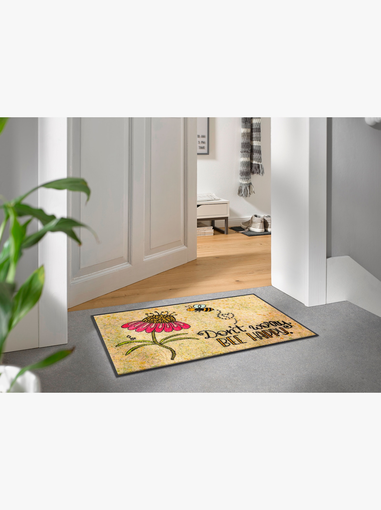 wash+dry by Kleen-Tex Fußmatte - sand-gemustert