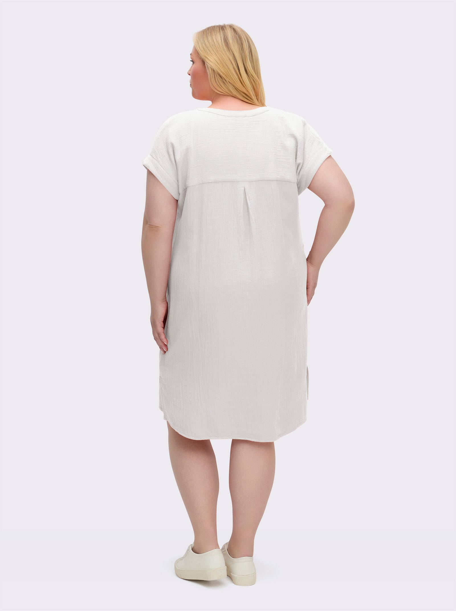 Sommerkleid in Musselin-Qualität - weiß
