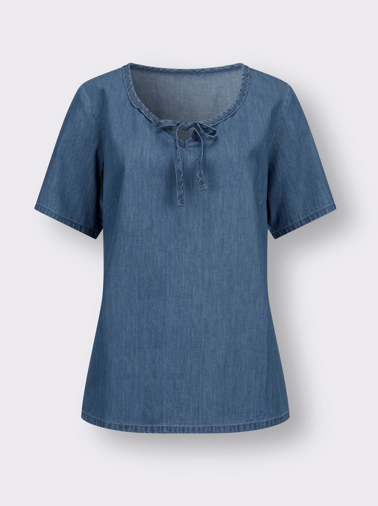 Comfortabele blouse - blue-bleached