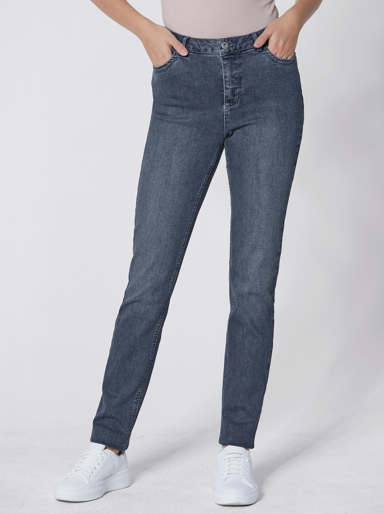 Creation L Premium Chique jeans - blue-stonewashed