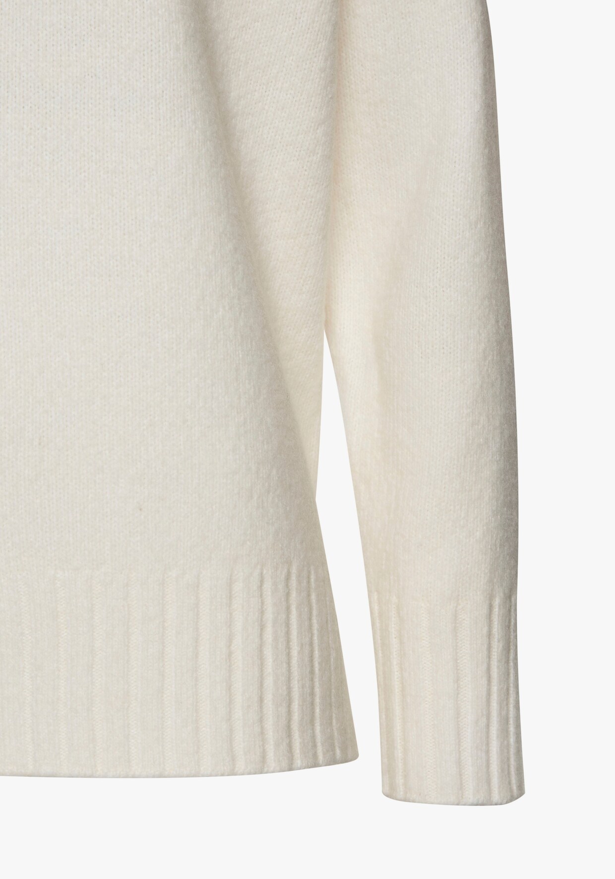 LASCANA Pullover met ronde hals - crème