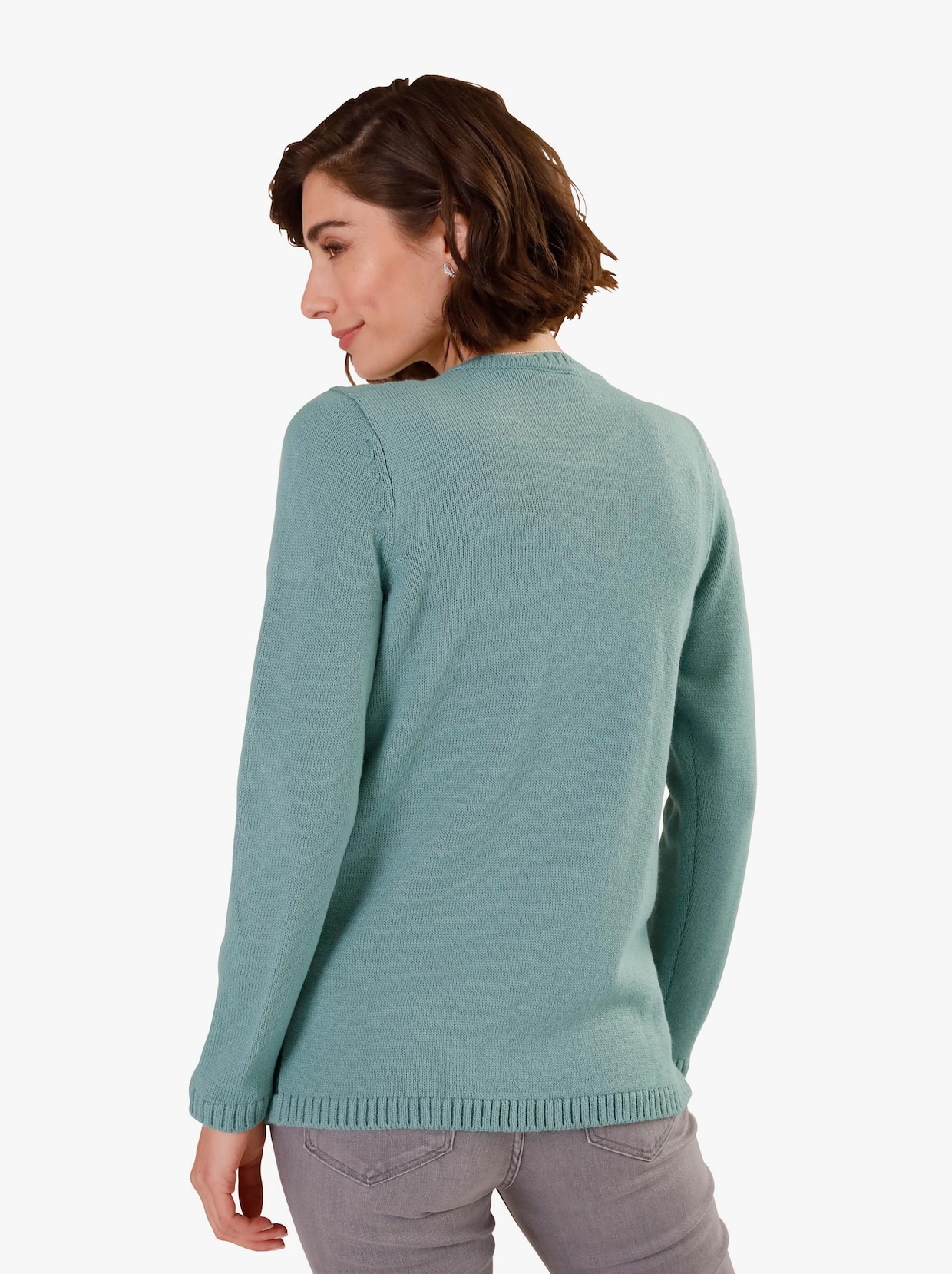 Pullover met lange mouwen - jade