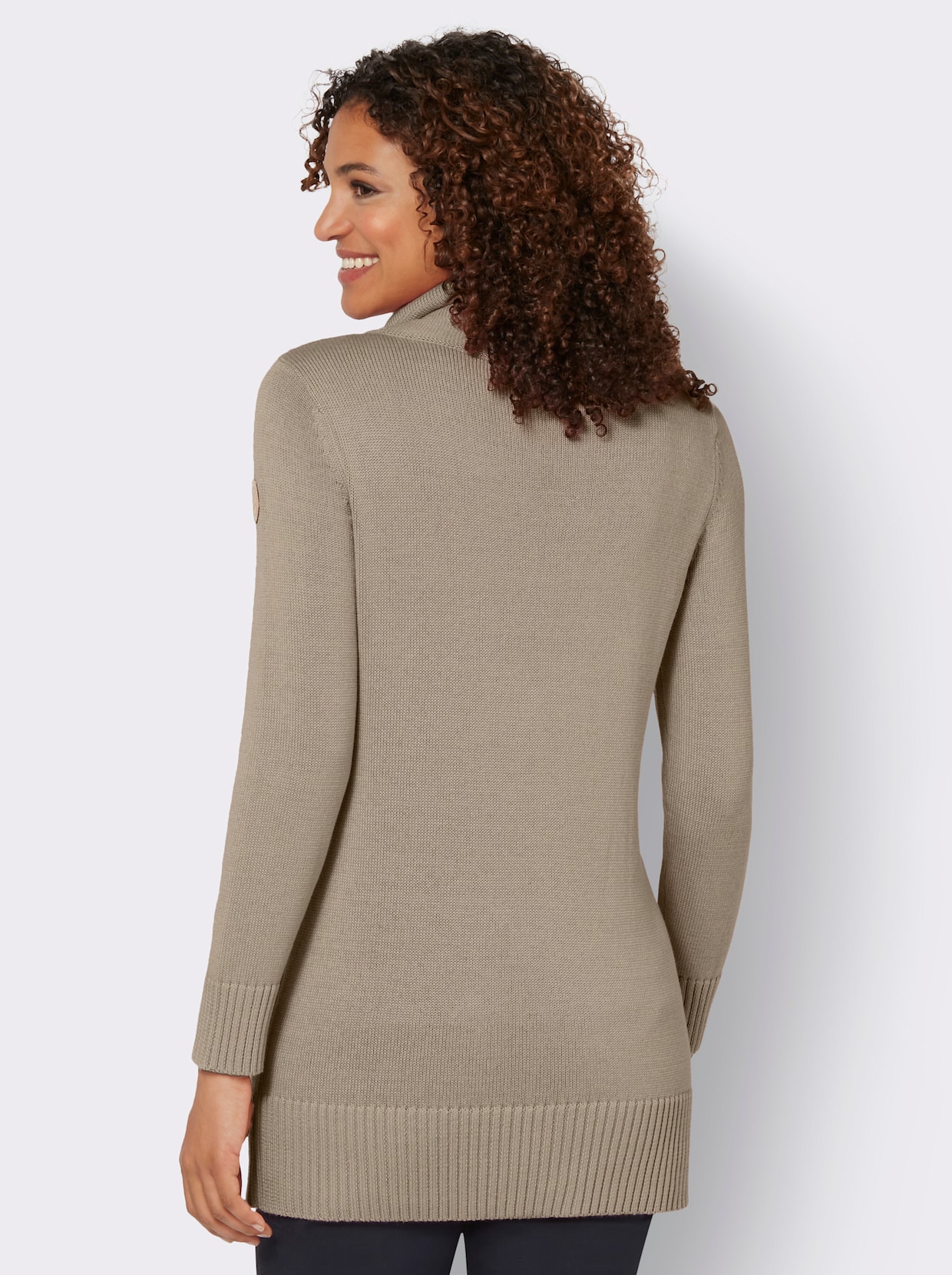 Longpullover - sesam