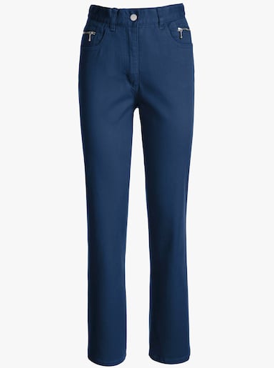 5-pocketjeans - dark-blue