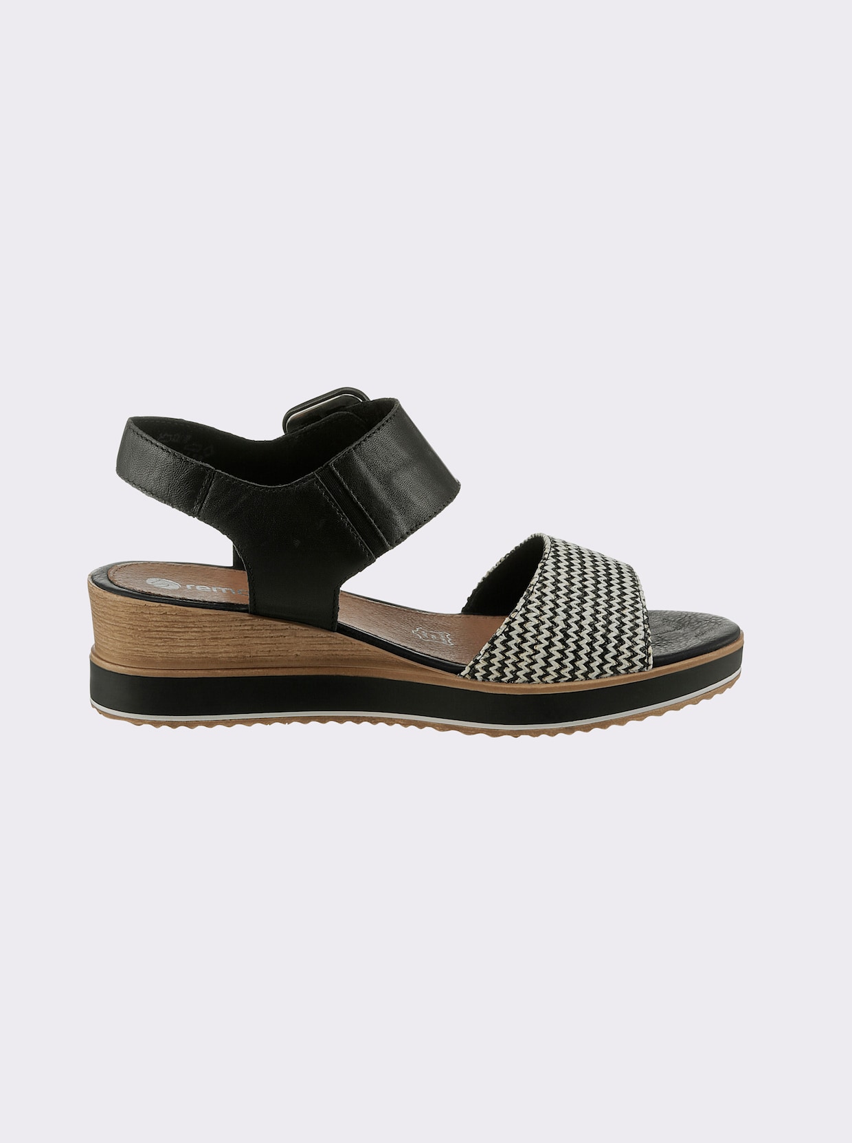 Remonte sandalen - zwart