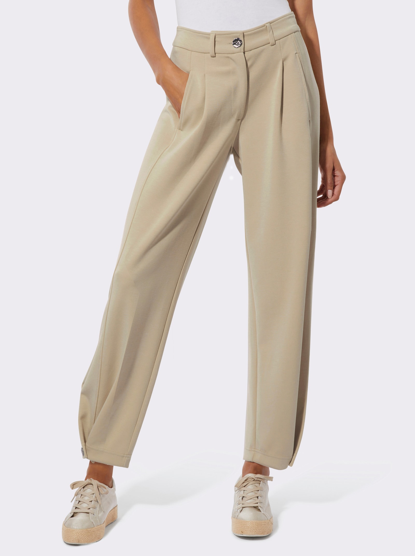 Jerseyhose mit Modal (TENCEL) - sand