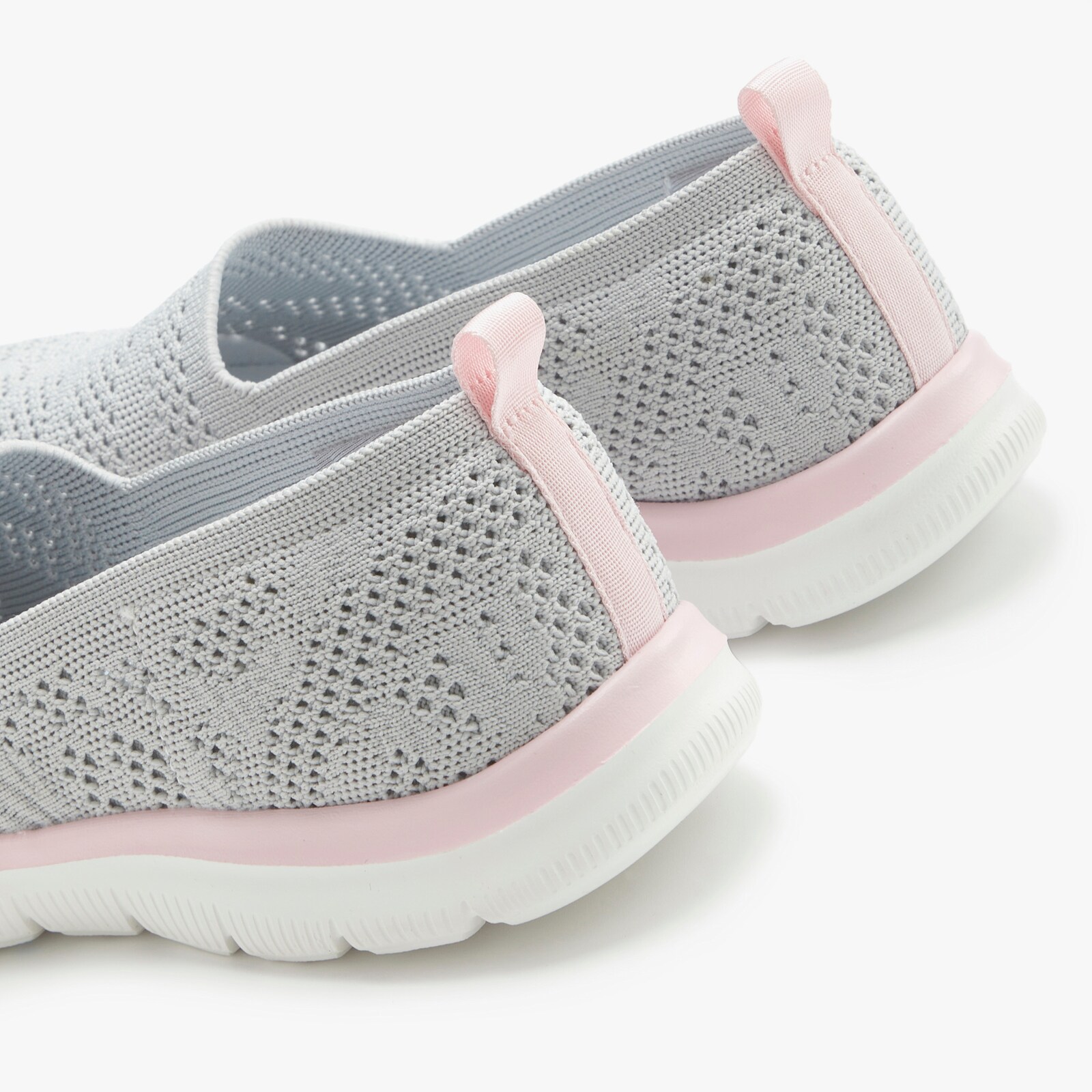 LASCANA Slipper - grau/rosé