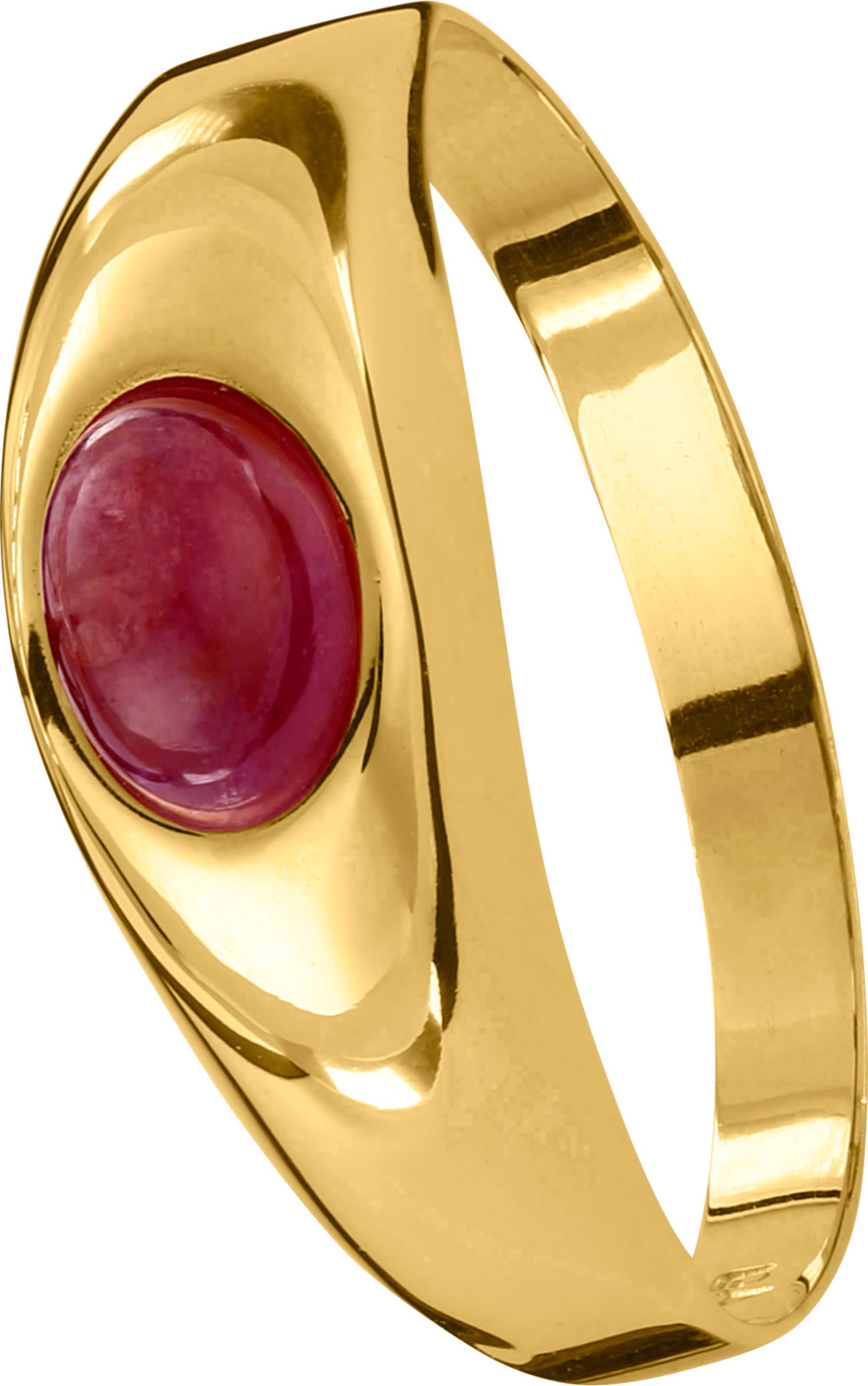 edle Silber günstig Kaufen-Ring in rot von heine. Ring in rot von heine <![CDATA[Diesem Ring aus Silber 925 vergoldet kann keine Frau widerstehen. Mit edlem Rubin. Ovale Form.]]>. 
