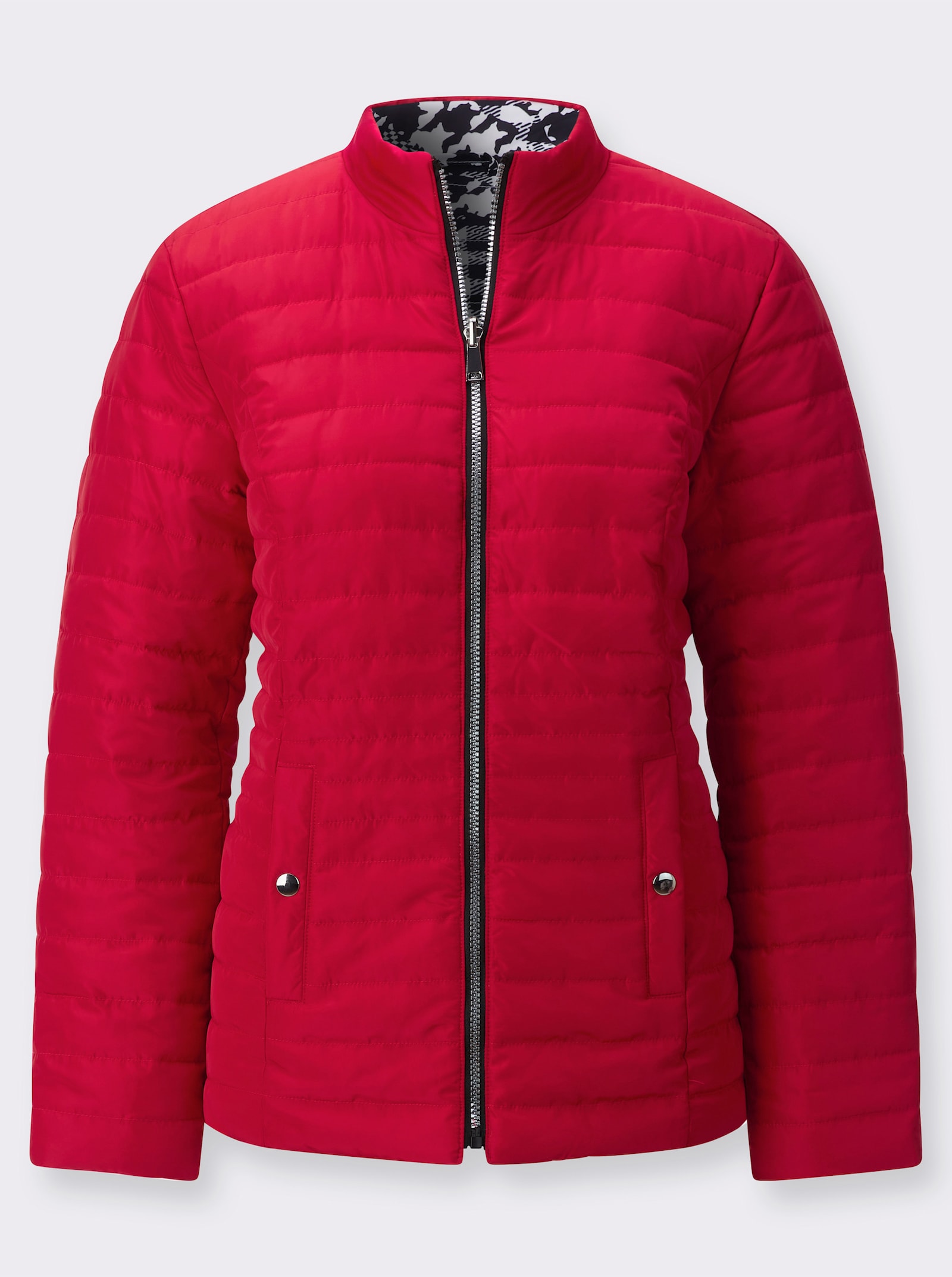 Wendejacke mit innovativer Füllung - rot