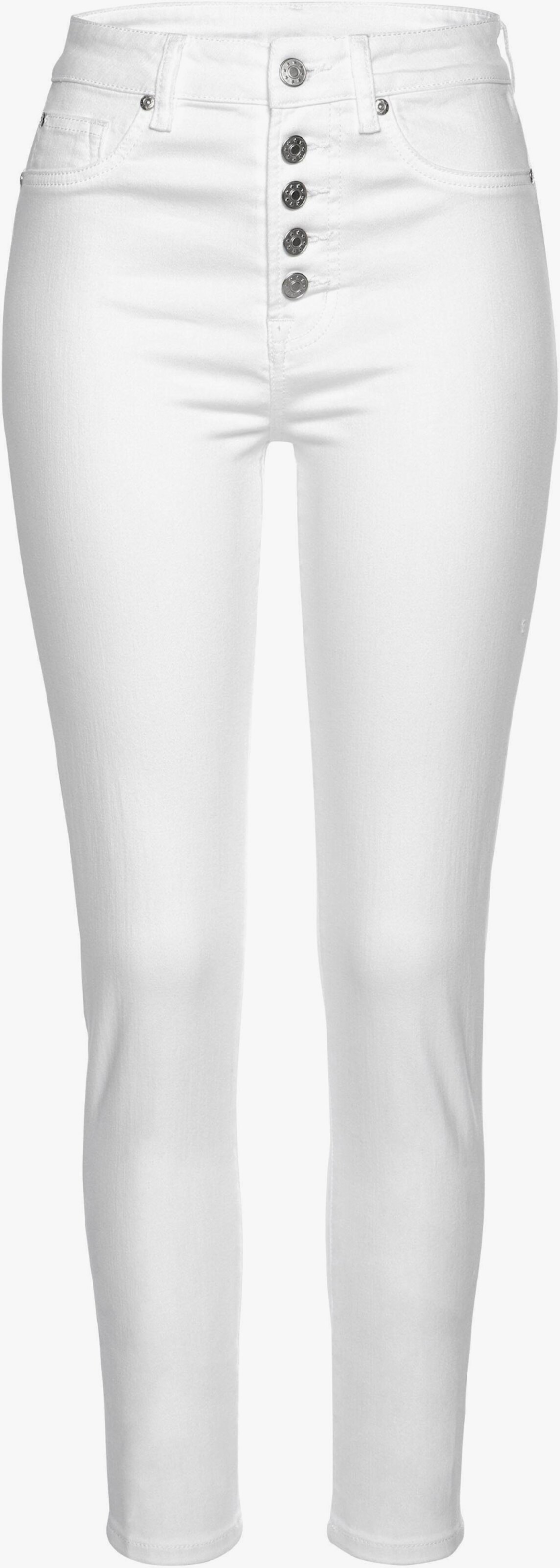 Buffalo High-waist-Jeans - weiß