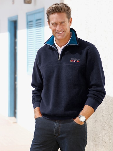 Catamaran Fleecepullover - marine