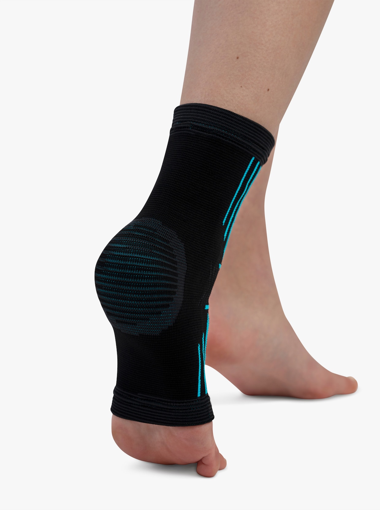 Elastische Knöchelbandage - schwarz