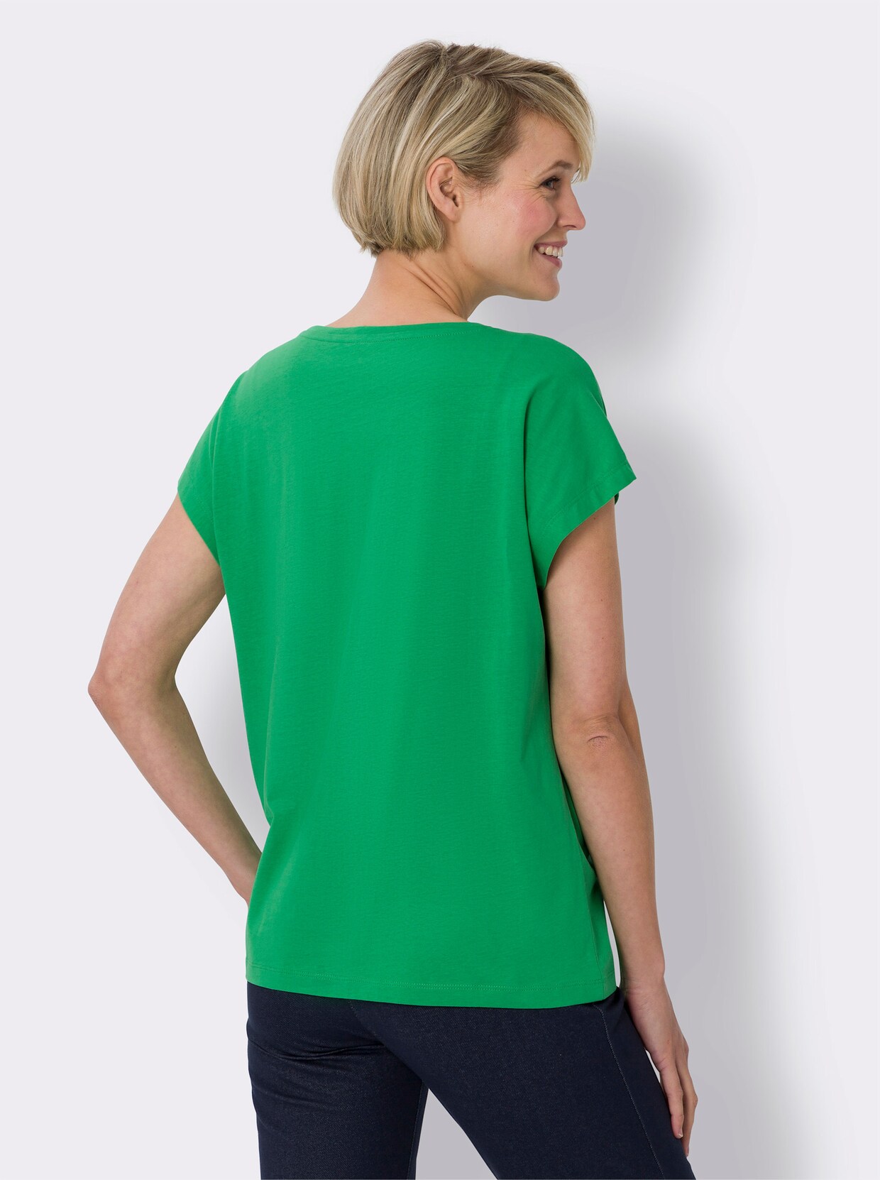 Shirt met korte mouwen - grasgroen