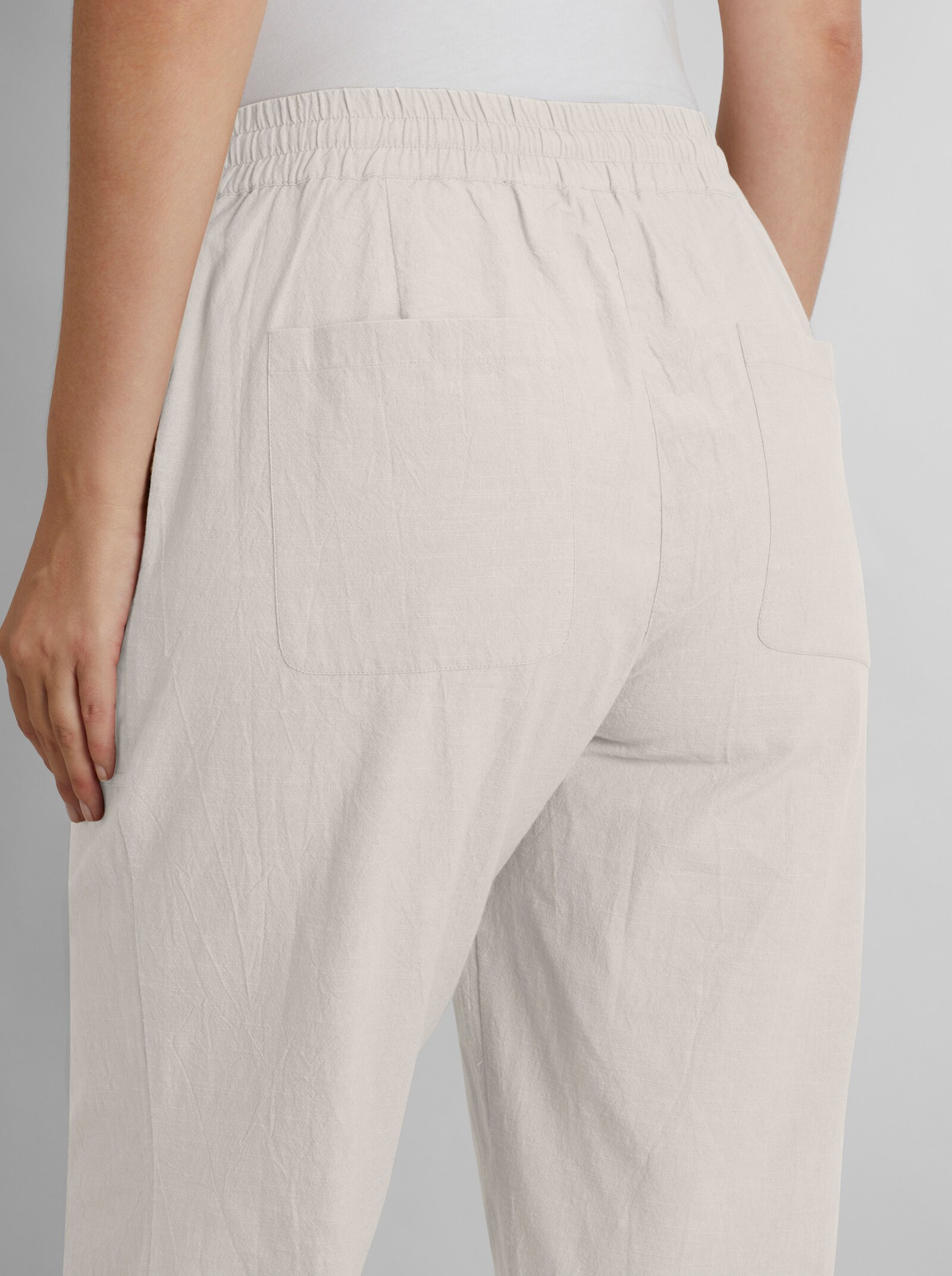 heine Schlupfhose aus Baumwolle - champagner