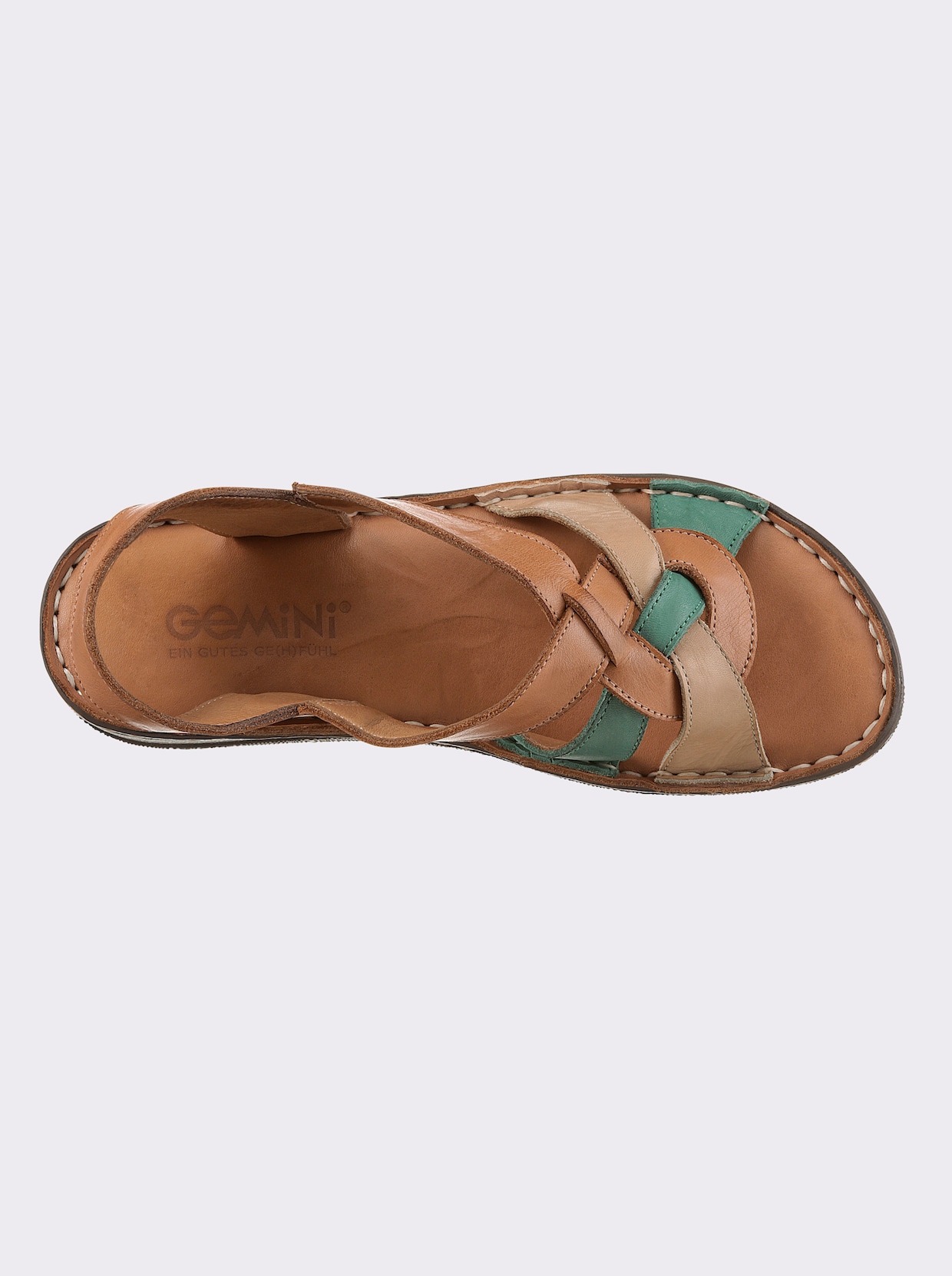 Gemini Sandale - cognac