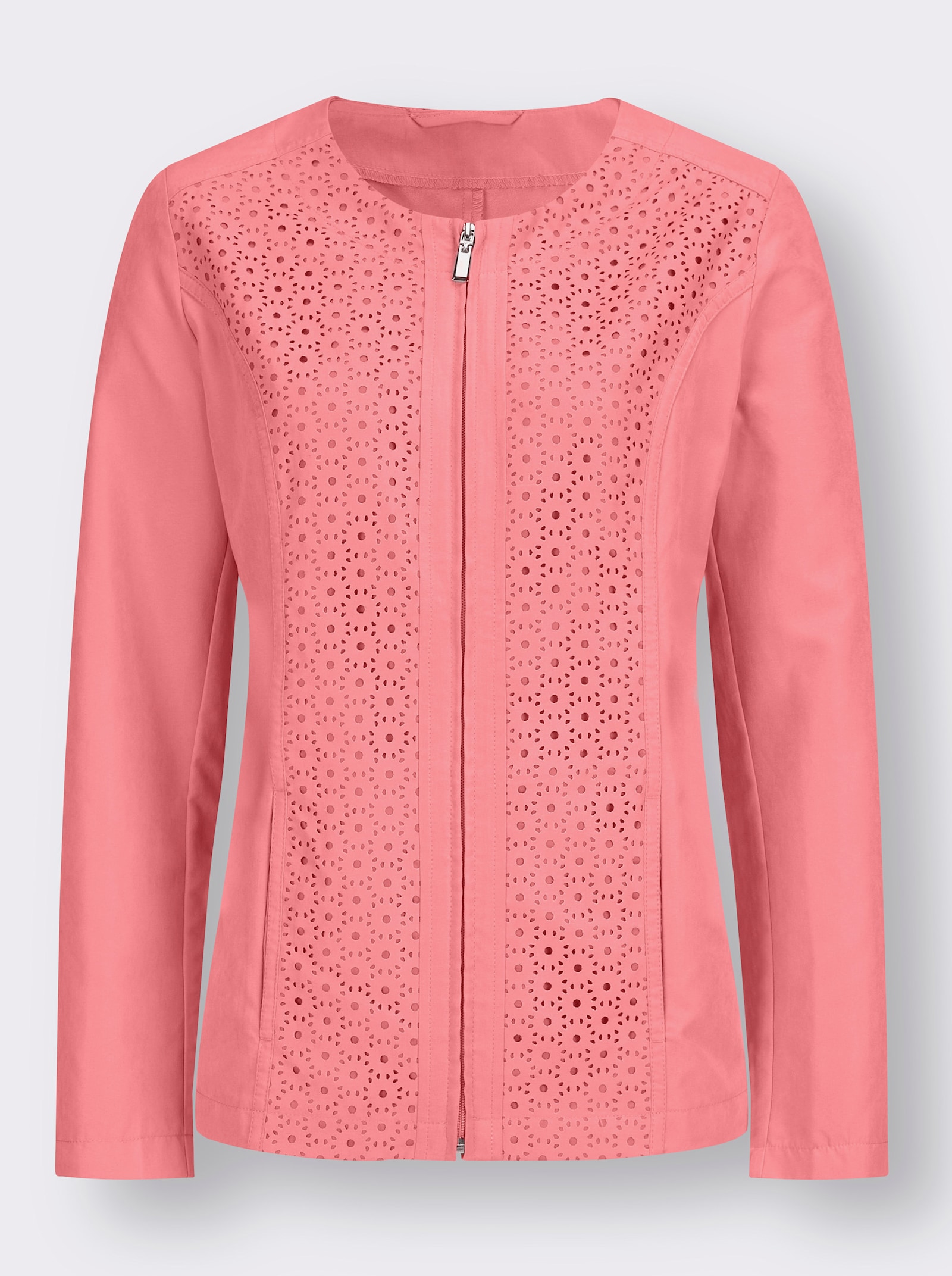 Blejzr s děrovaným vzorem - plameňáková