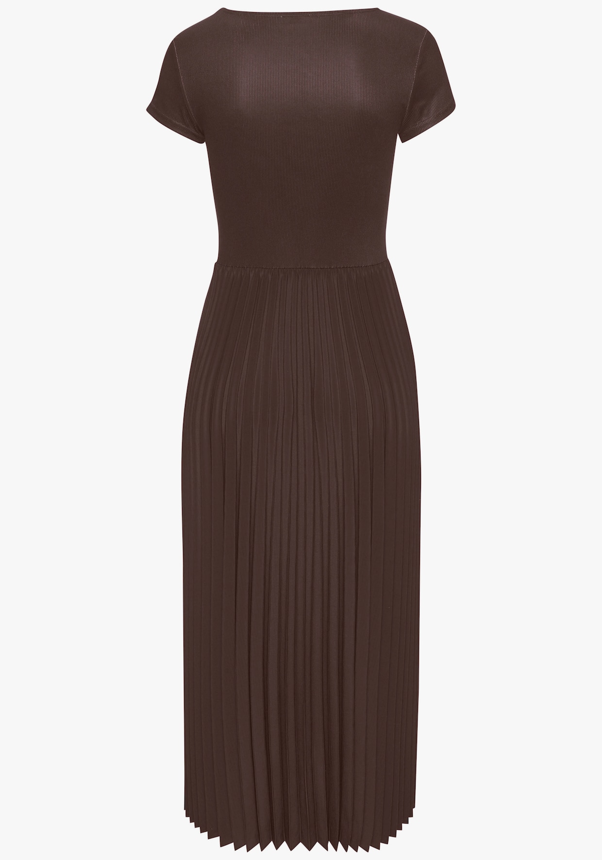 LASCANA Midi-jurk - bruin