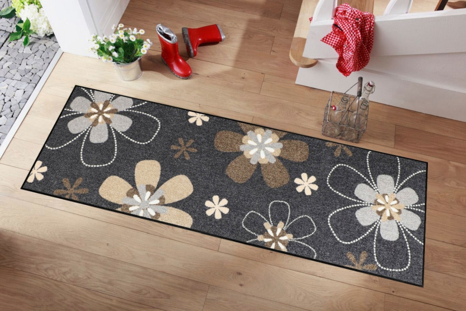 Salonloewe Fußmatte - anthrazit-natur