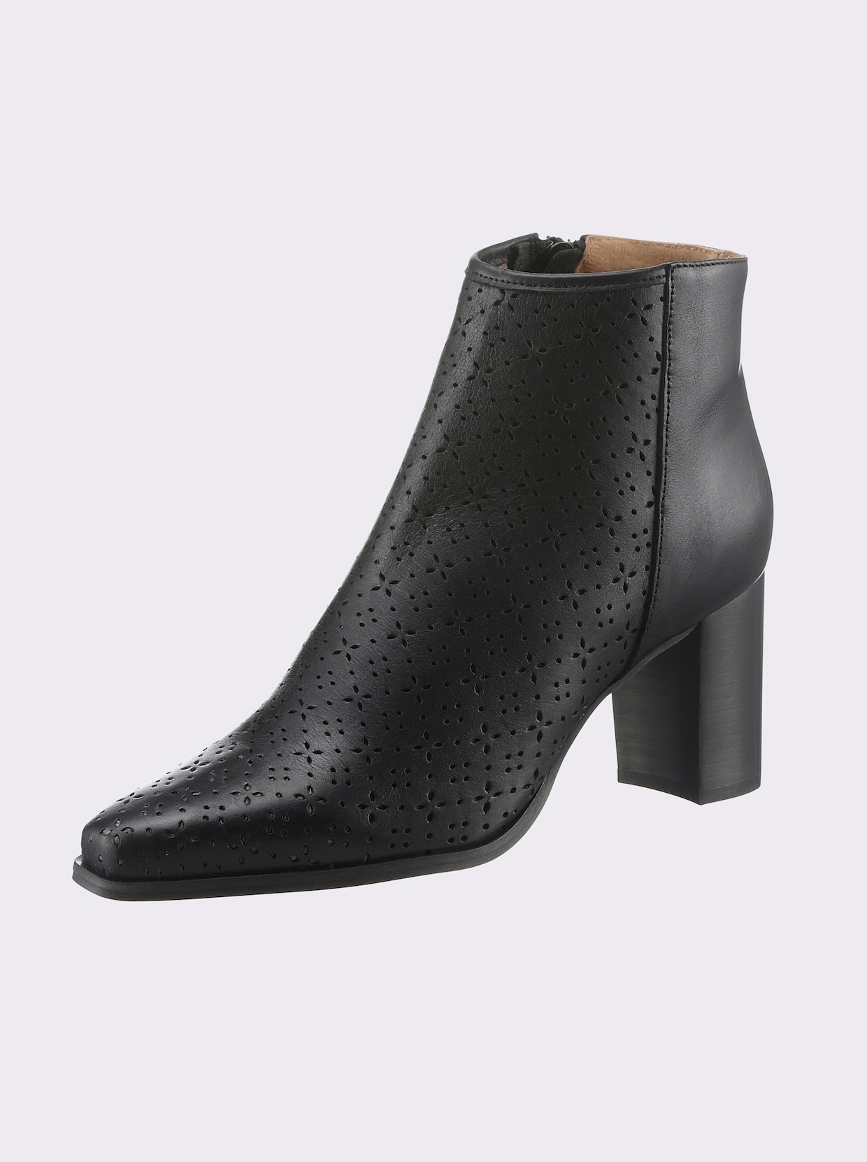 heine Stiefelette - schwarz