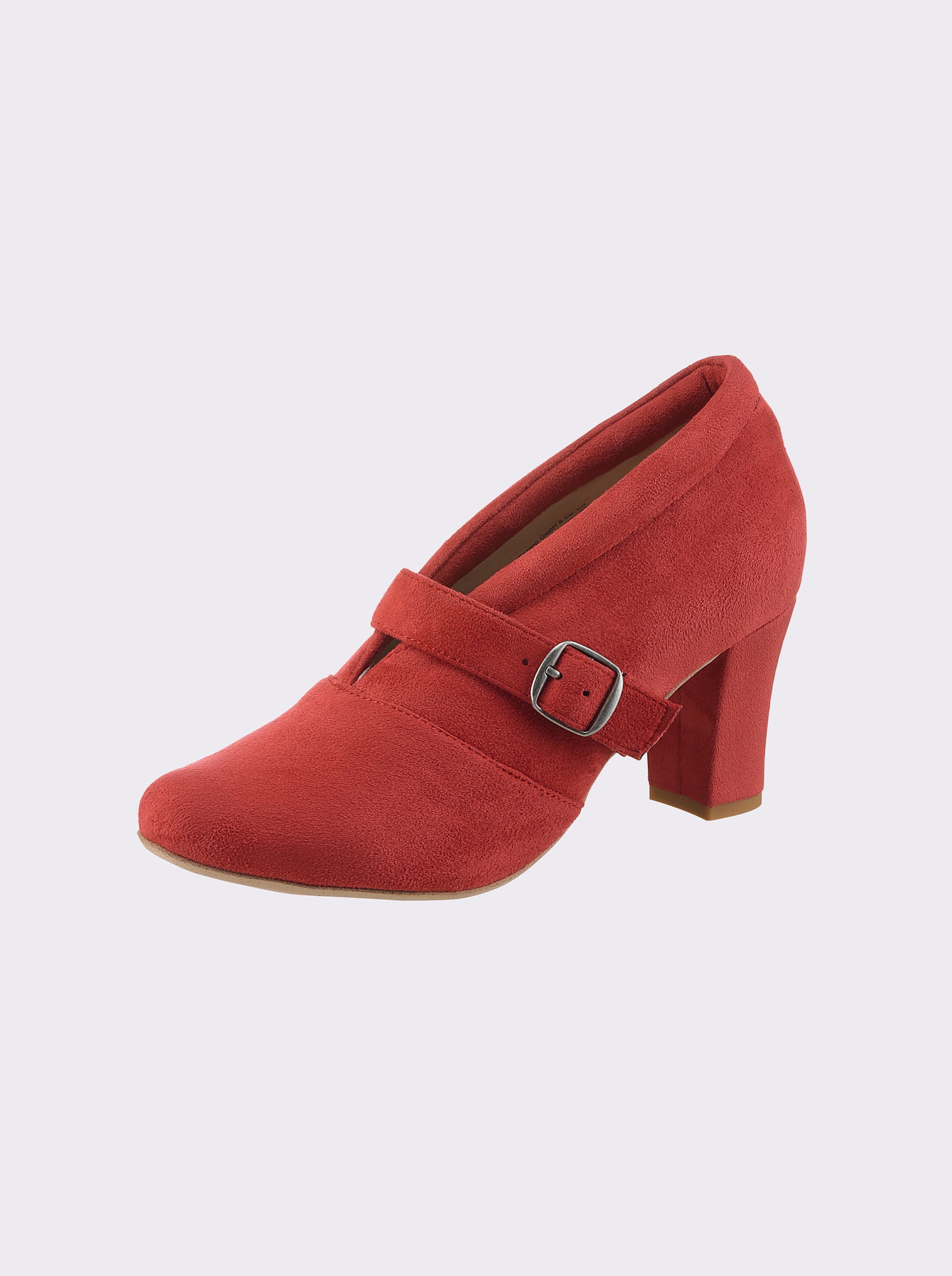 Andrea Conti Hochfrontpumps - rot