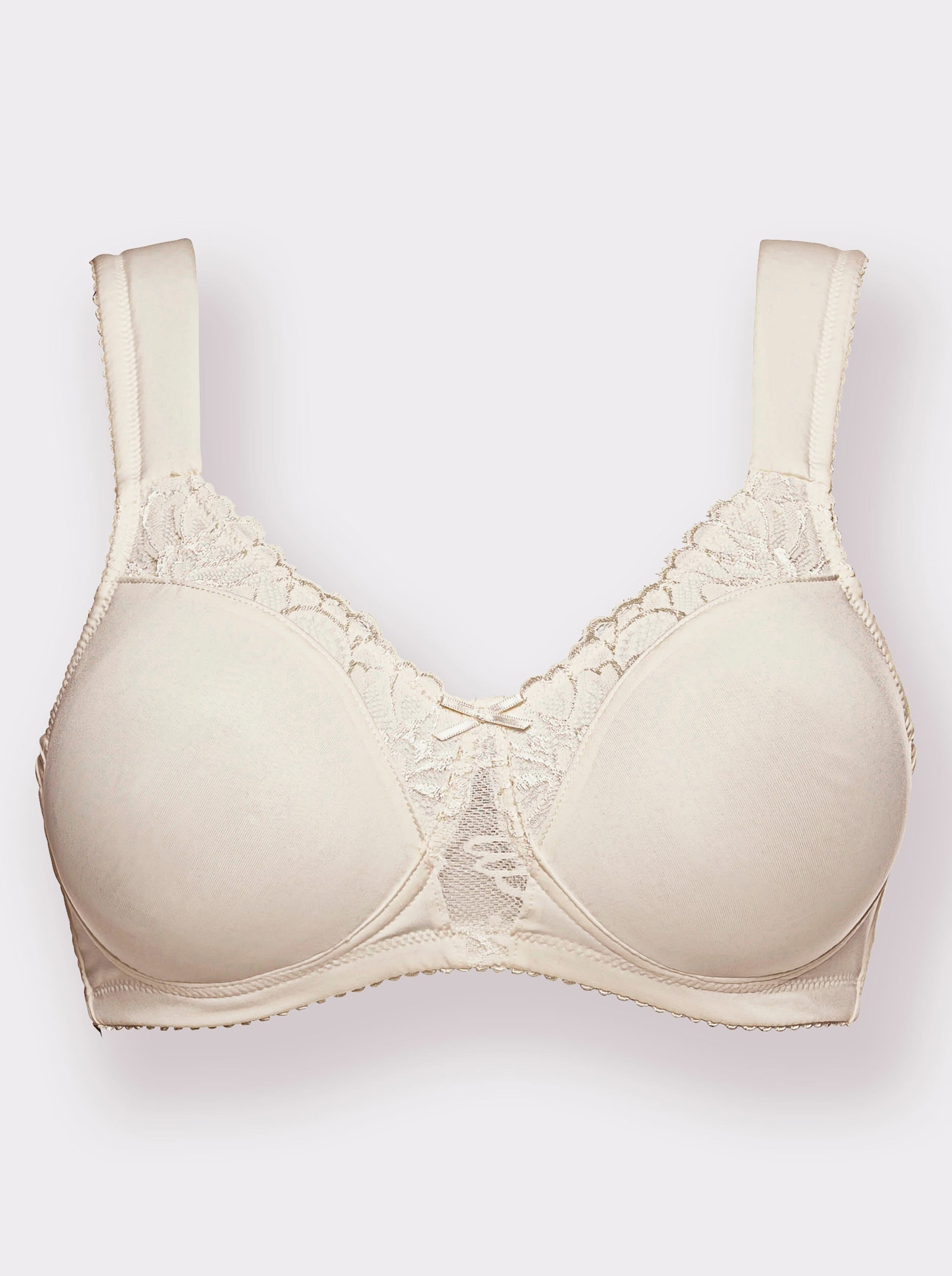 Viania Komfort-BH ohne Bügel und doppelt gemoldeten Cups - champagner