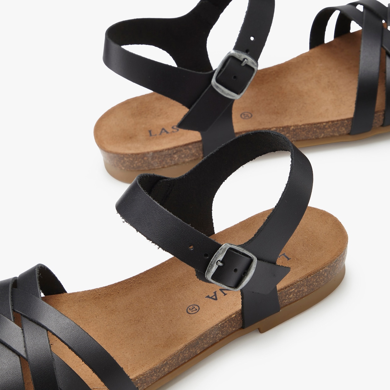 LASCANA Sandalen - zwart