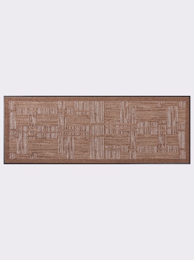 Salonloewe Fußmatte made in Germany - taupe
