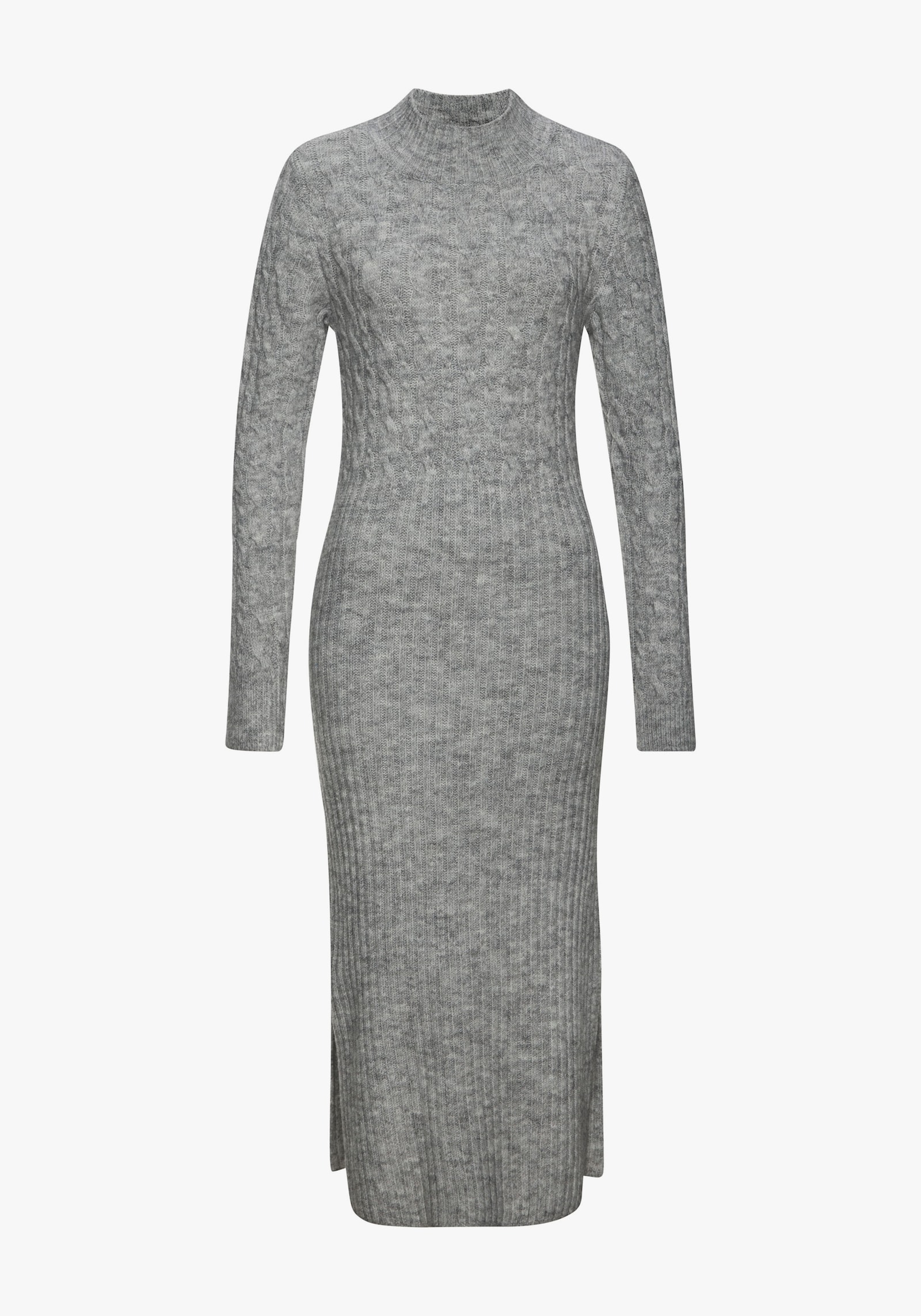 LASCANA Strickkleid - grau meliert