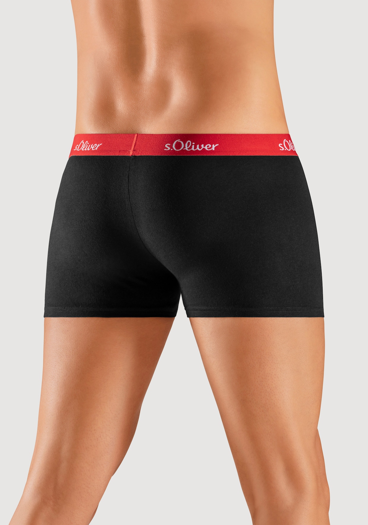 s.Oliver Boxer - zwart/rood / zwart/wit / zwart/blauw