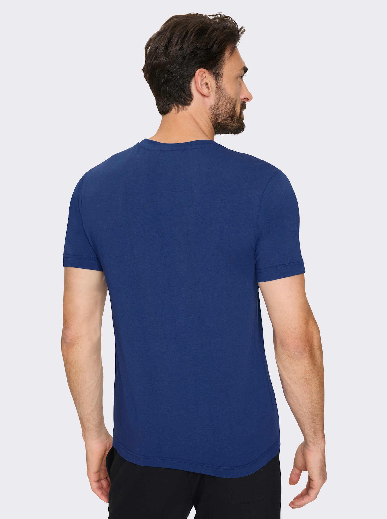 Catamaran Sports Freizeitshirt mit Frontdruck - royalblau-bedruckt