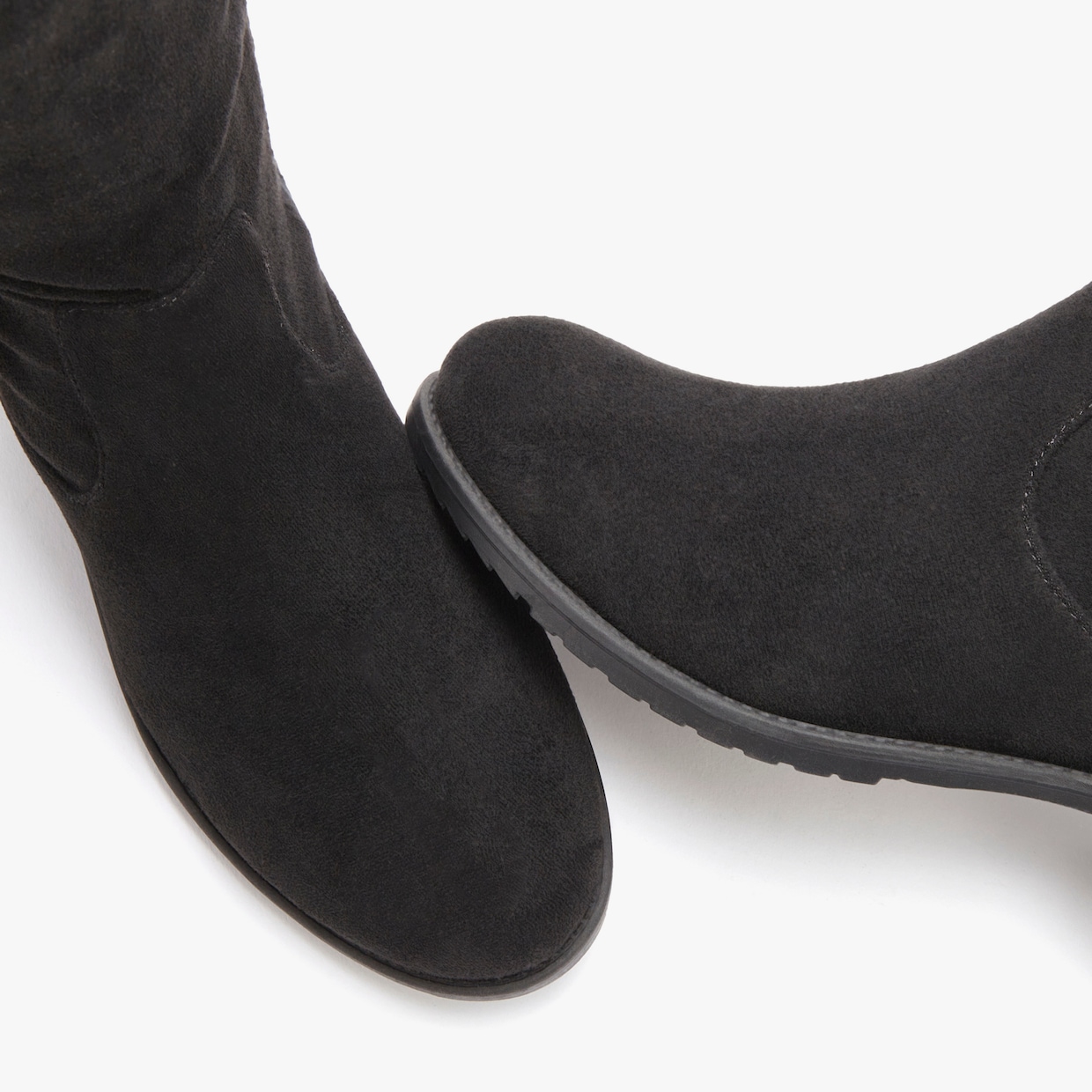 LASCANA Overkneestiefel - schwarz