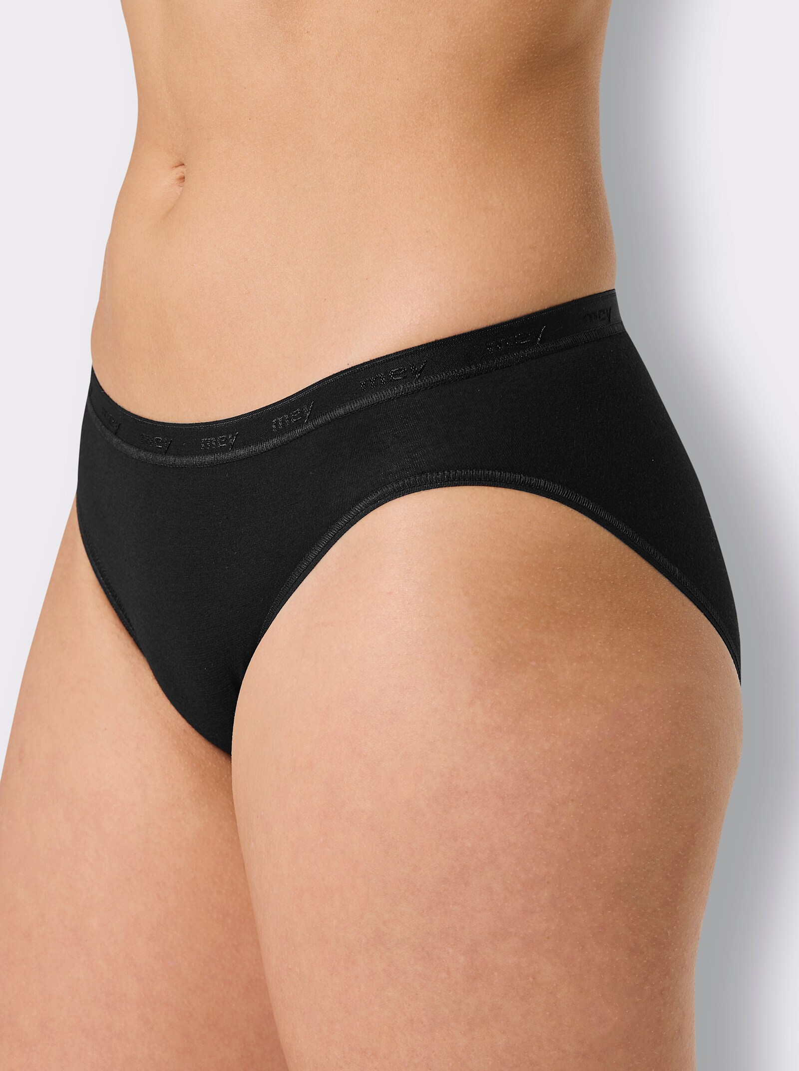 Mey Hüftslip - schwarz