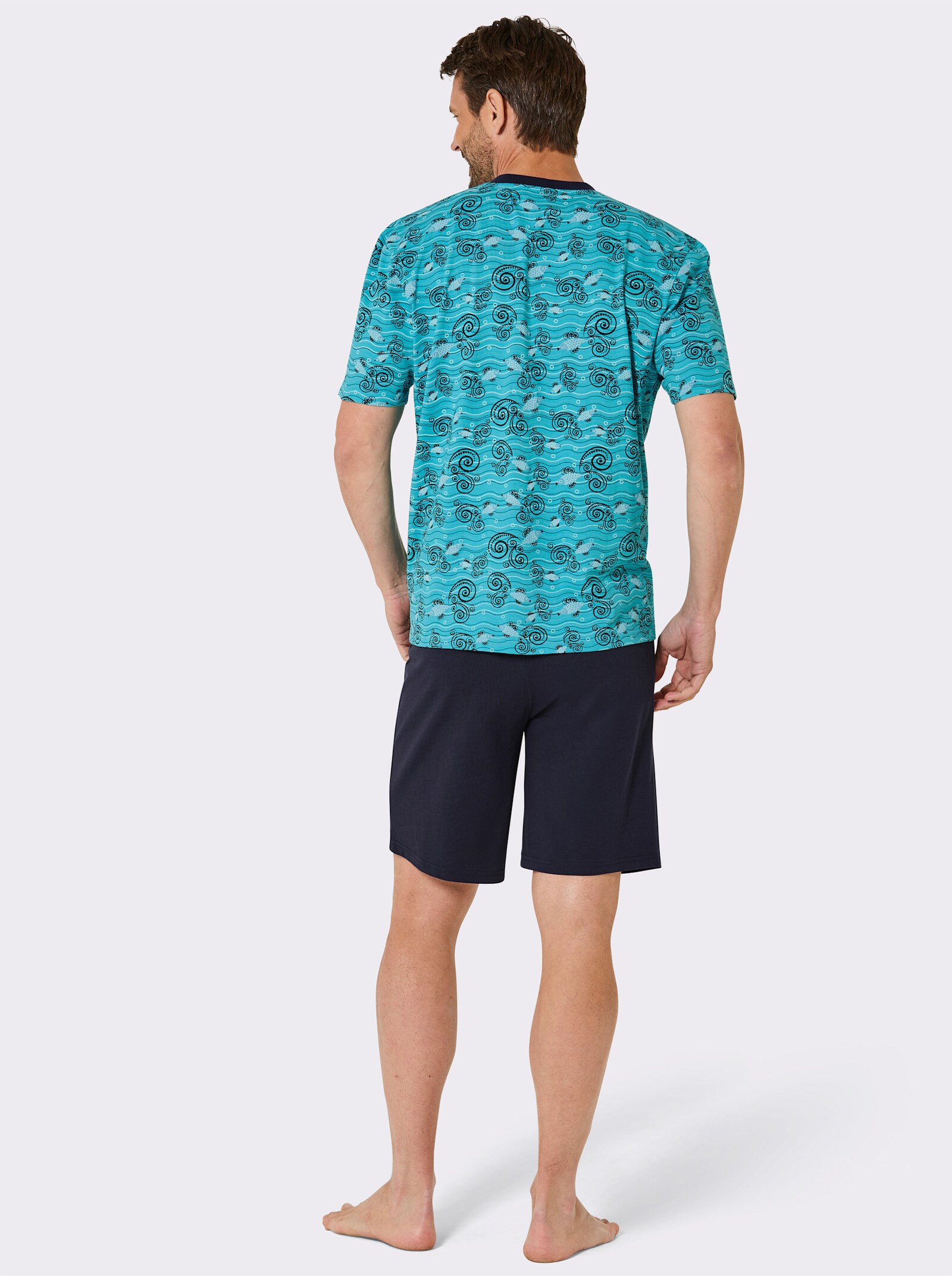 wäschepur men Shortys im preiswerten Doppelpack - türkis + marine