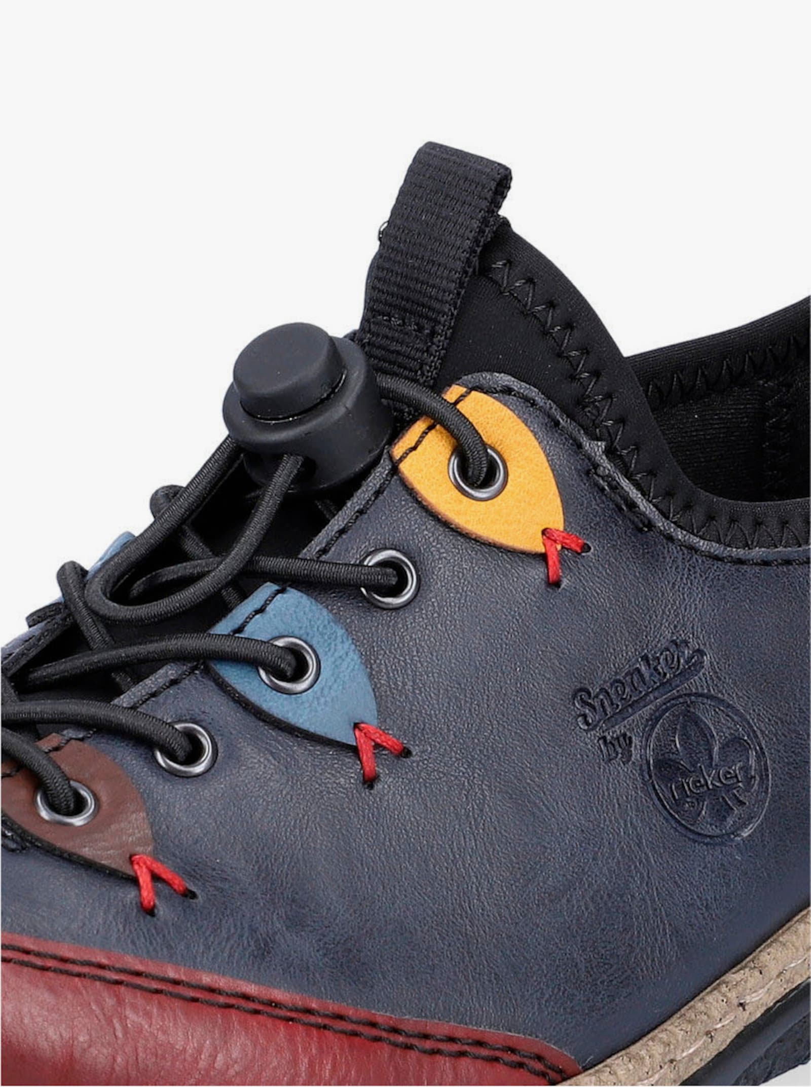 Rieker Slipry - džínová modrá