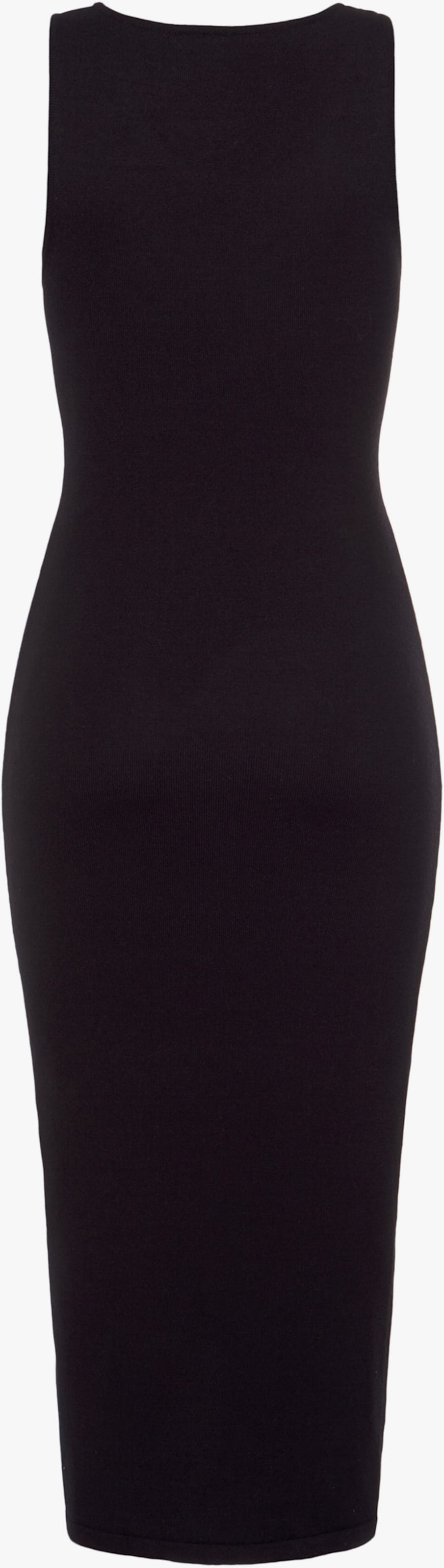 LASCANA Robe en tricot - noir