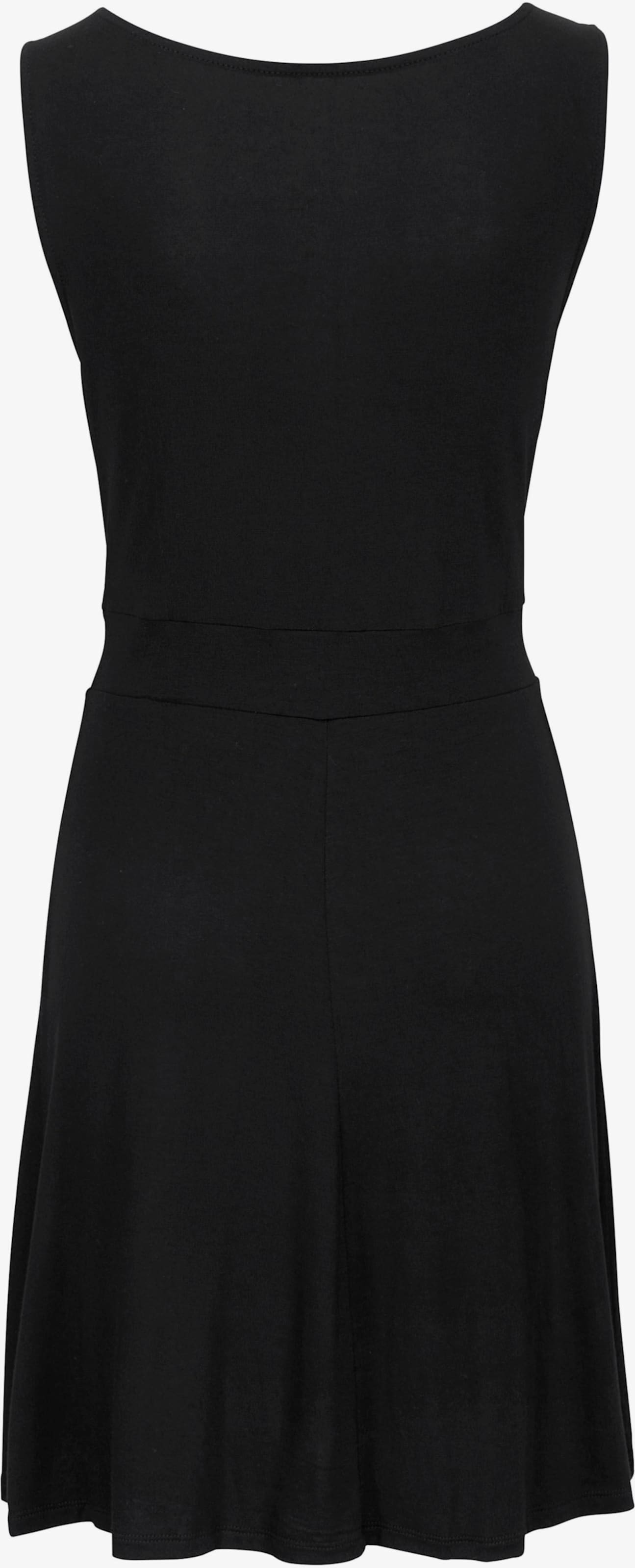 Beachtime Jerseykleid - schwarz